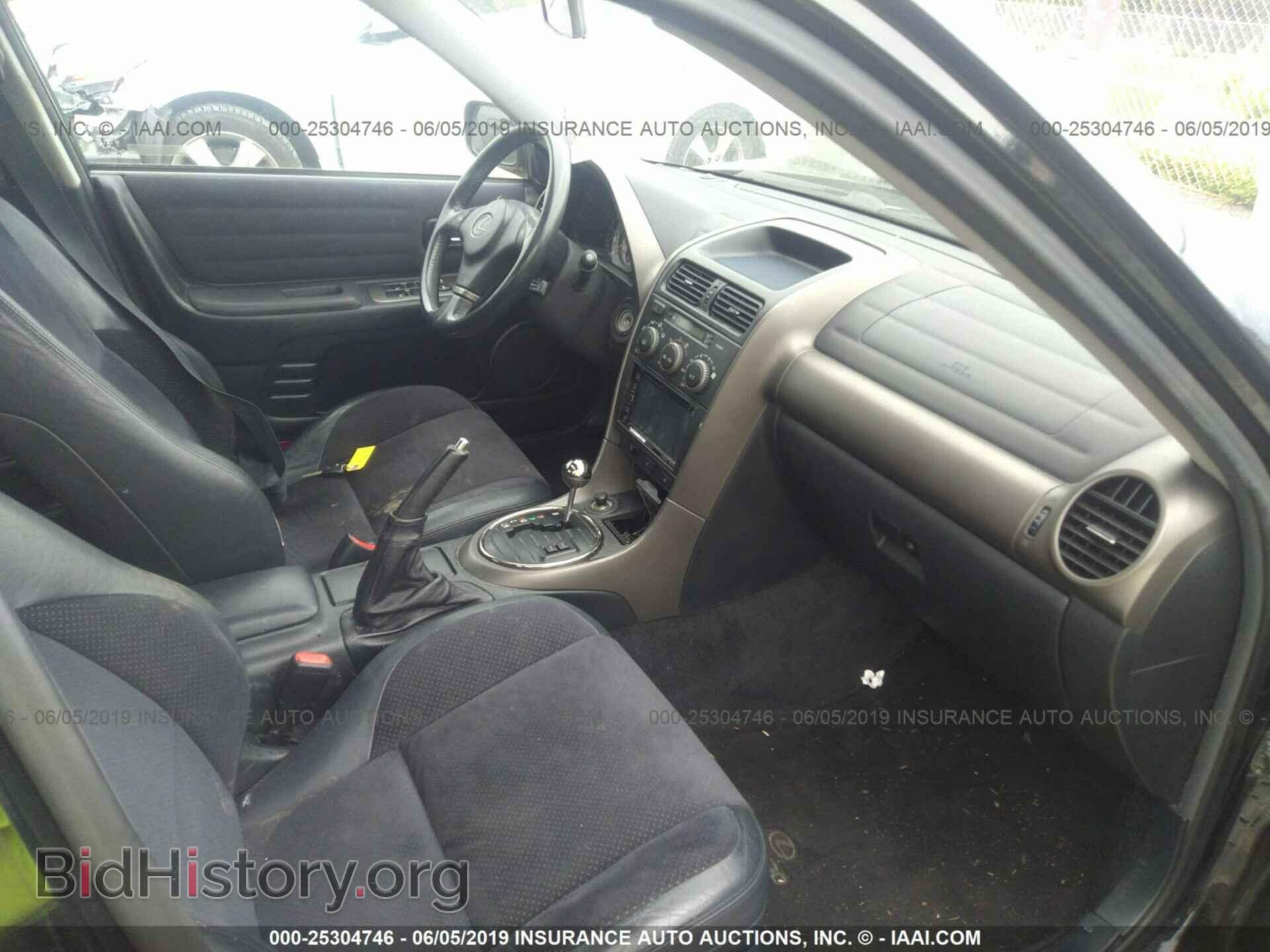 2001 LEXUS IS - VIN: JTHBD182810010106 - Photo 5