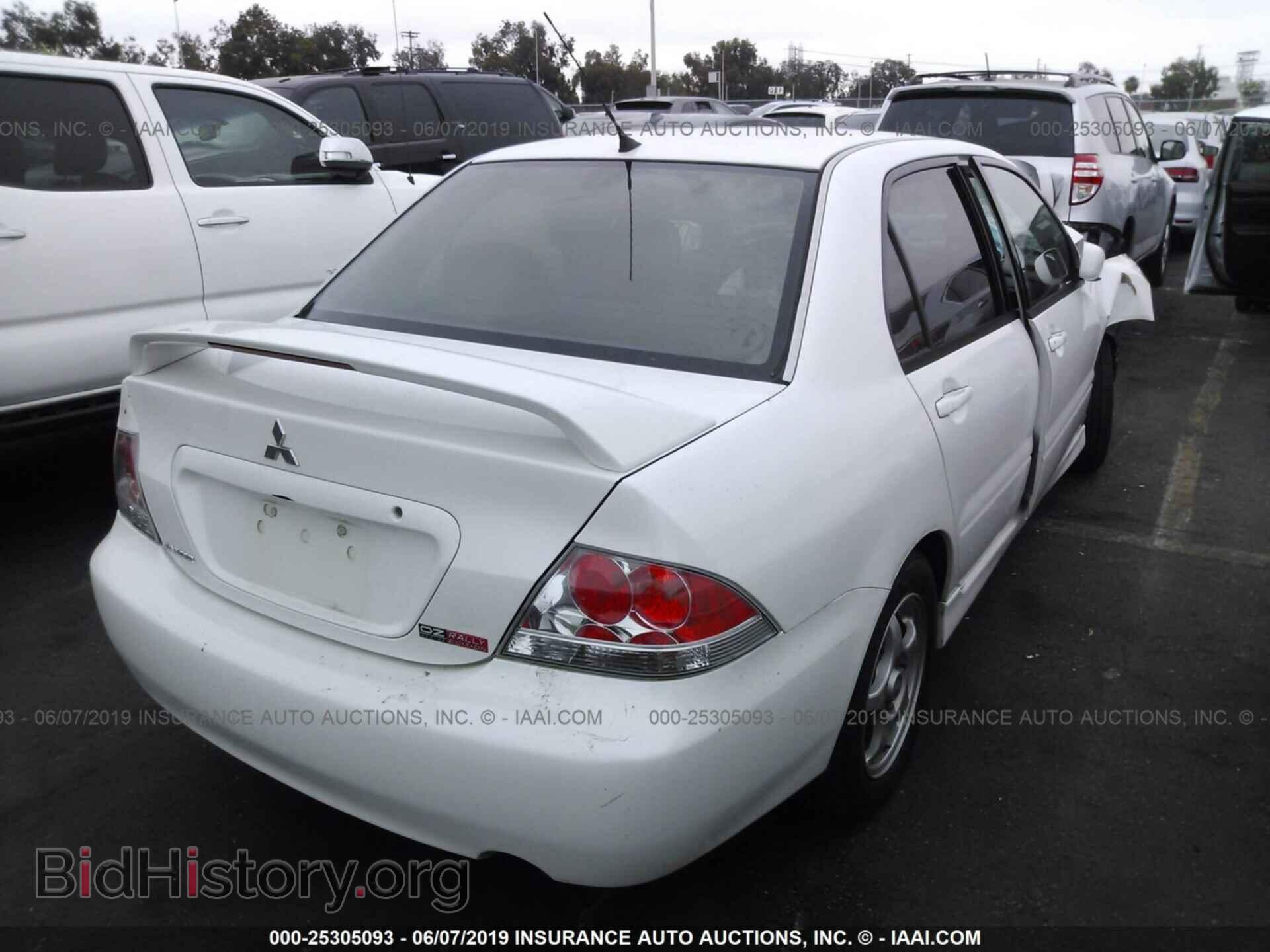 2004 MITSUBISHI LANCER - VIN: JA3AJ86E94U028704 - Фото 4