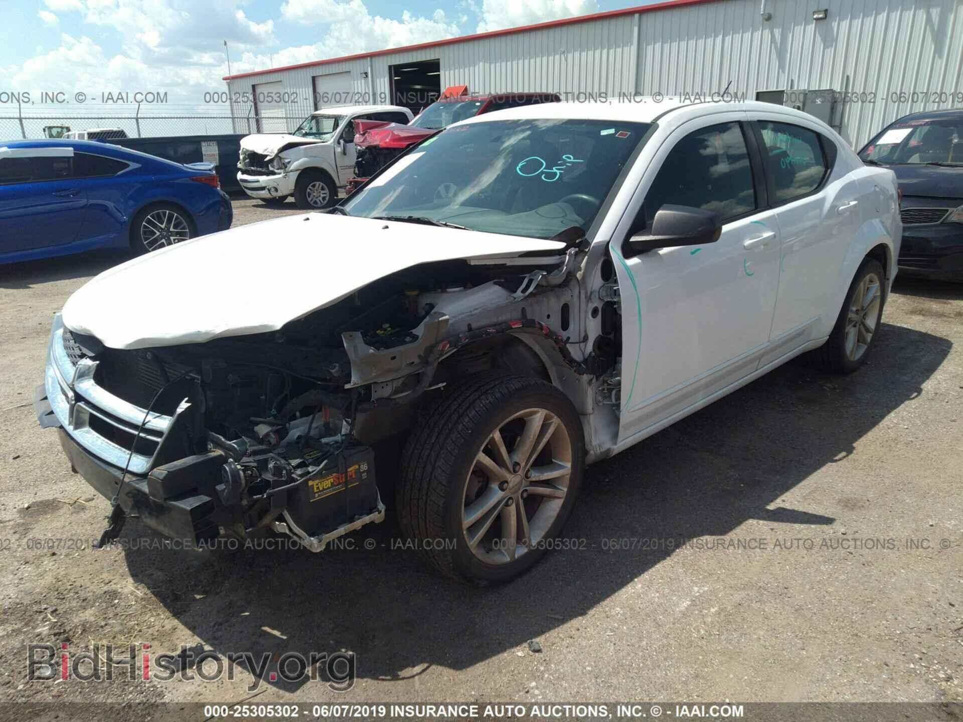 2012 DODGE AVENGER - VIN: 1C3CDZAB6CN242566 - Фото 2