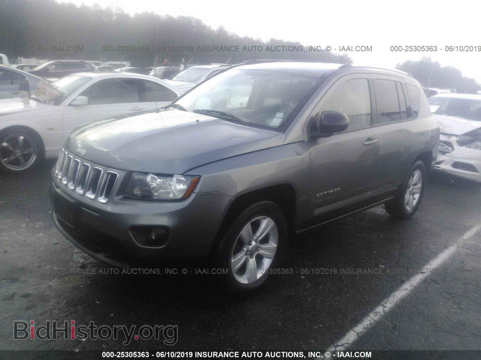 2014 JEEP COMPASS - VIN: 1C4NJDBB9ED592670 - Фото 2