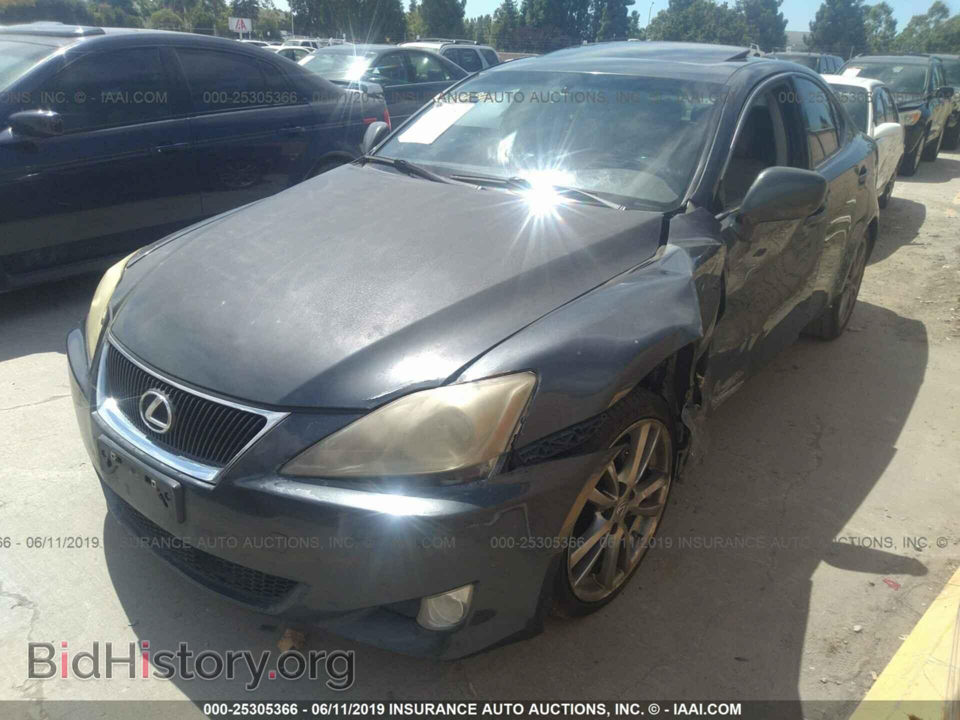 2008 LEXUS IS - VIN: JTHBK262X85051929 - Фото 2