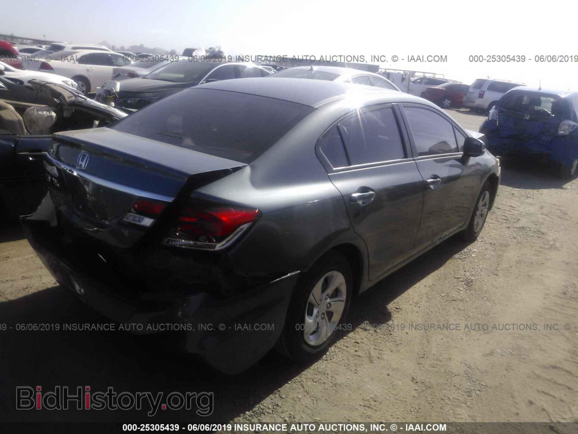 2013 HONDA CIVIC - VIN: 19XFB2F57DE203970 - Фото 4