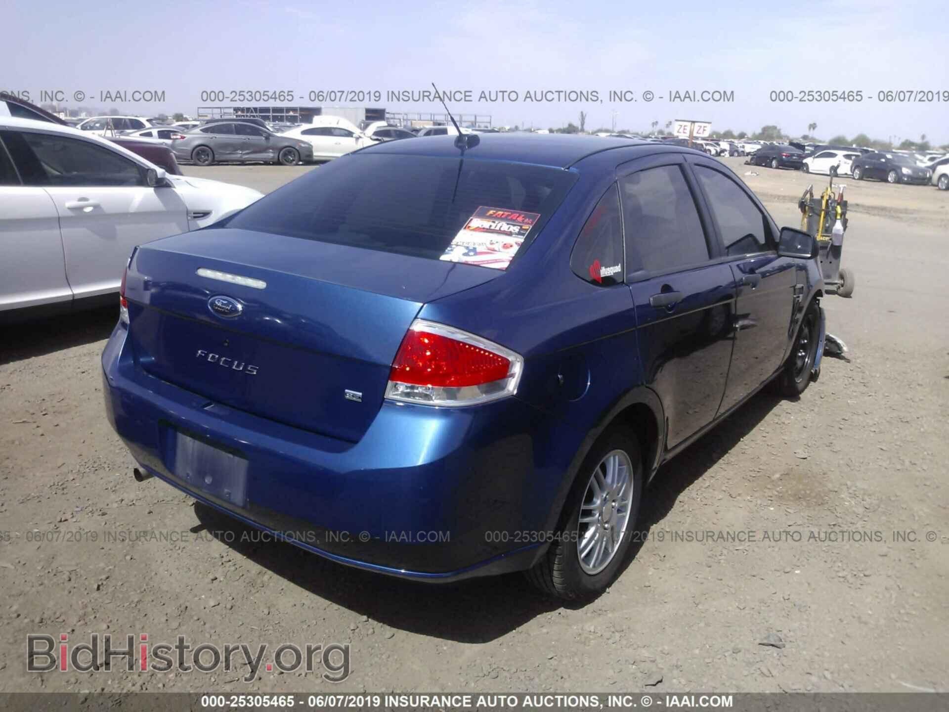 2008 FORD FOCUS - VIN: 1FAHP35N38W300232 - Фото 4