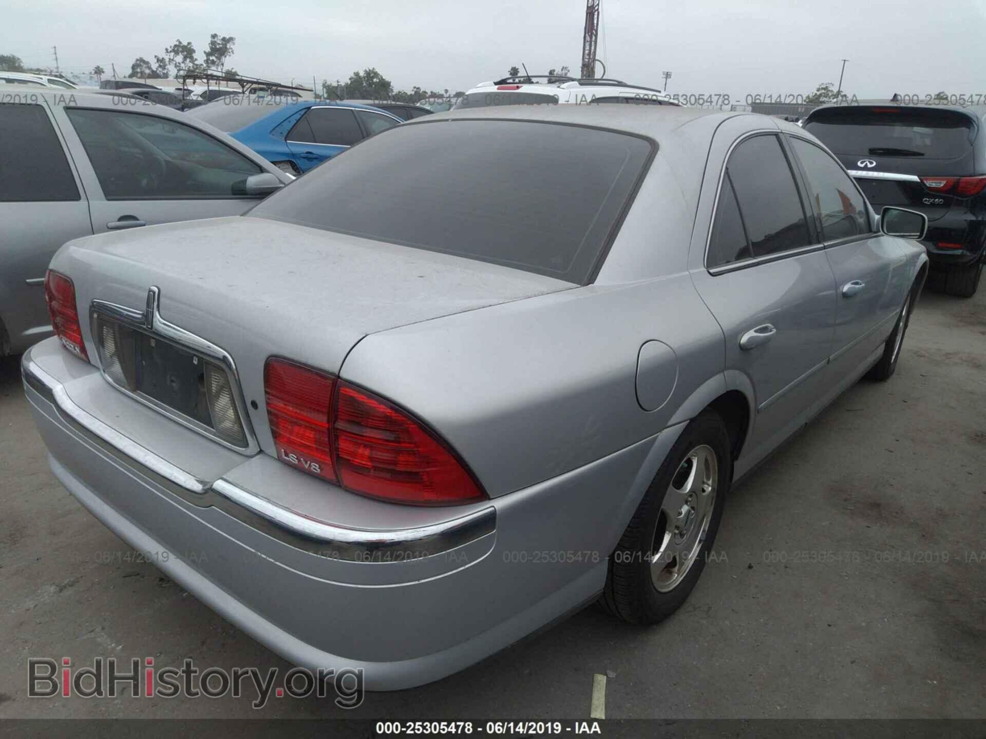 2001 LINCOLN LS - VIN: 1LNHM87A81Y656255 - Фото 4