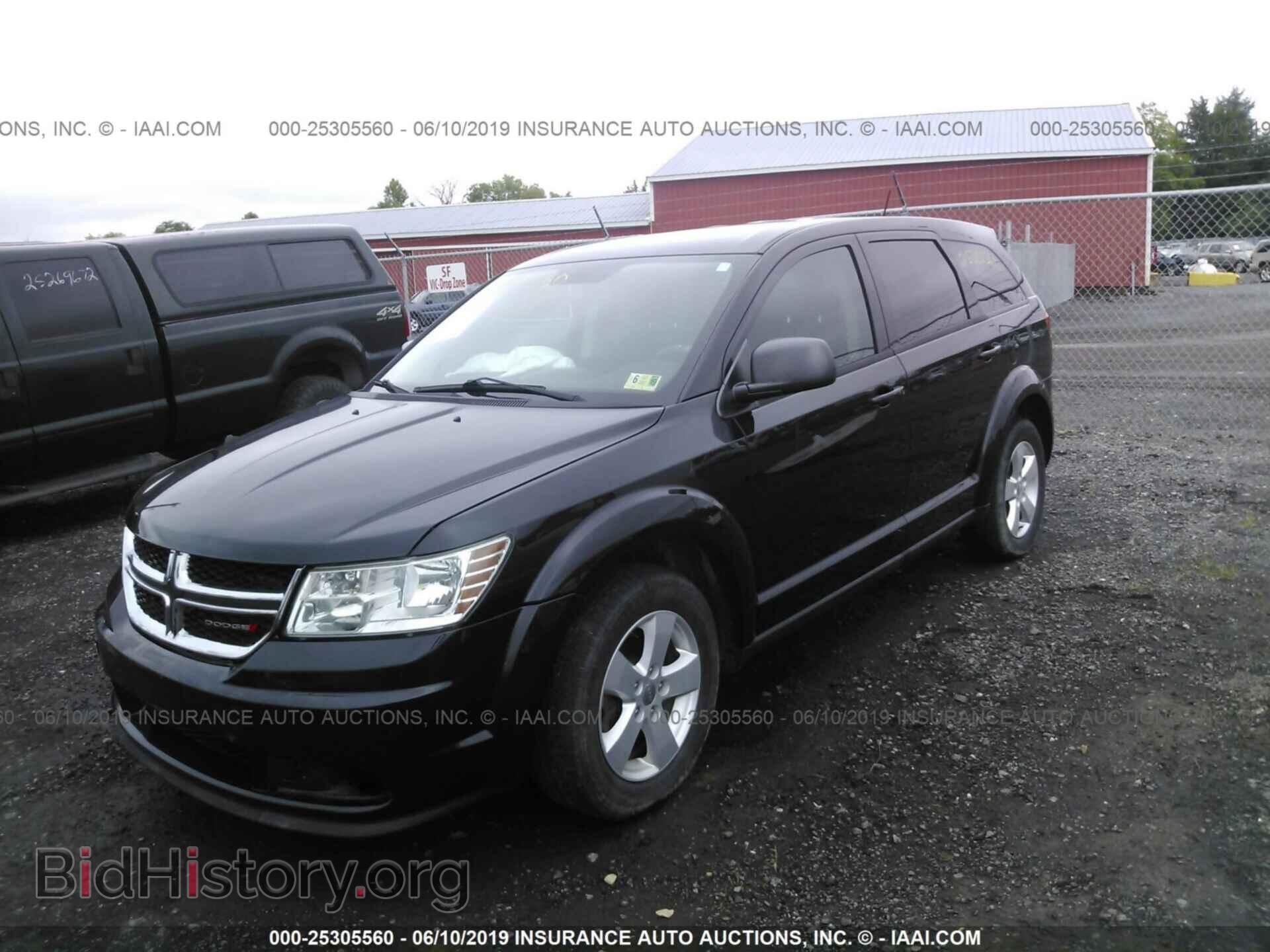 2013 DODGE JOURNEY - VIN: 3C4PDCAB4DT501423 - Фото 2