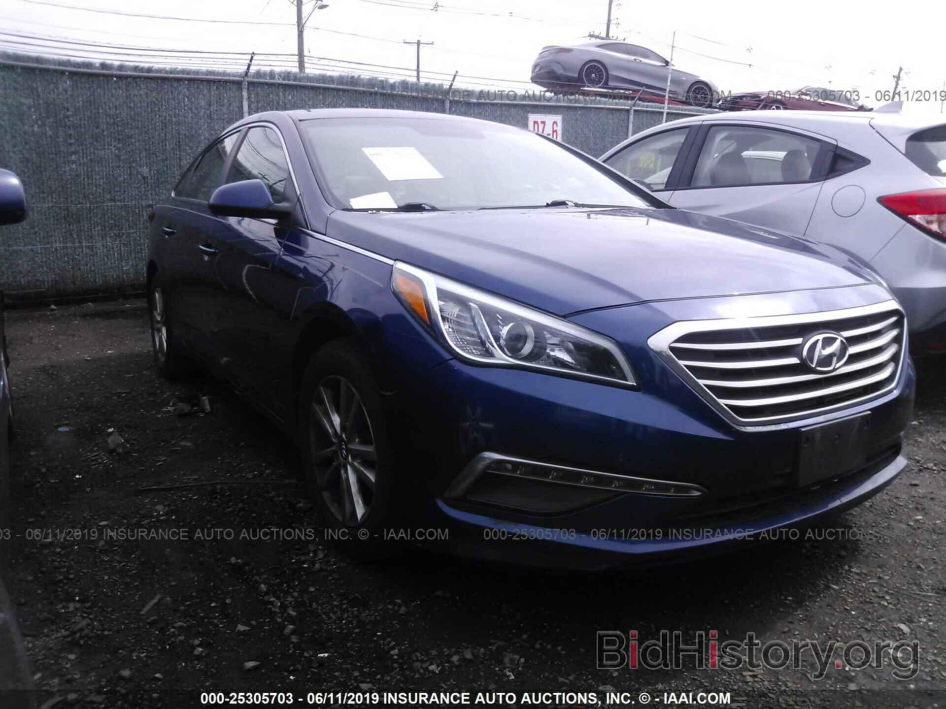 Фотография 5NPE24AF8FH229046 - HYUNDAI SONATA 2015