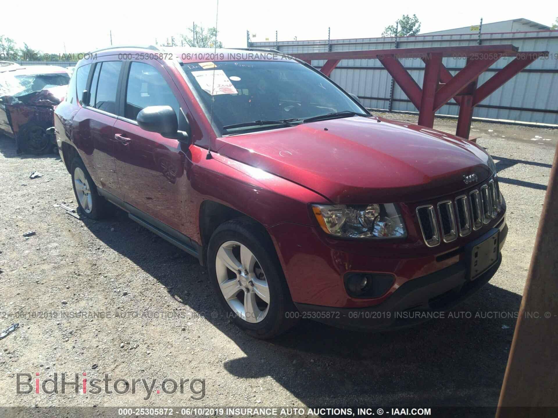 2011 JEEP COMPASS - VIN: 1J4NT1FA7BD197967 - Фото 2