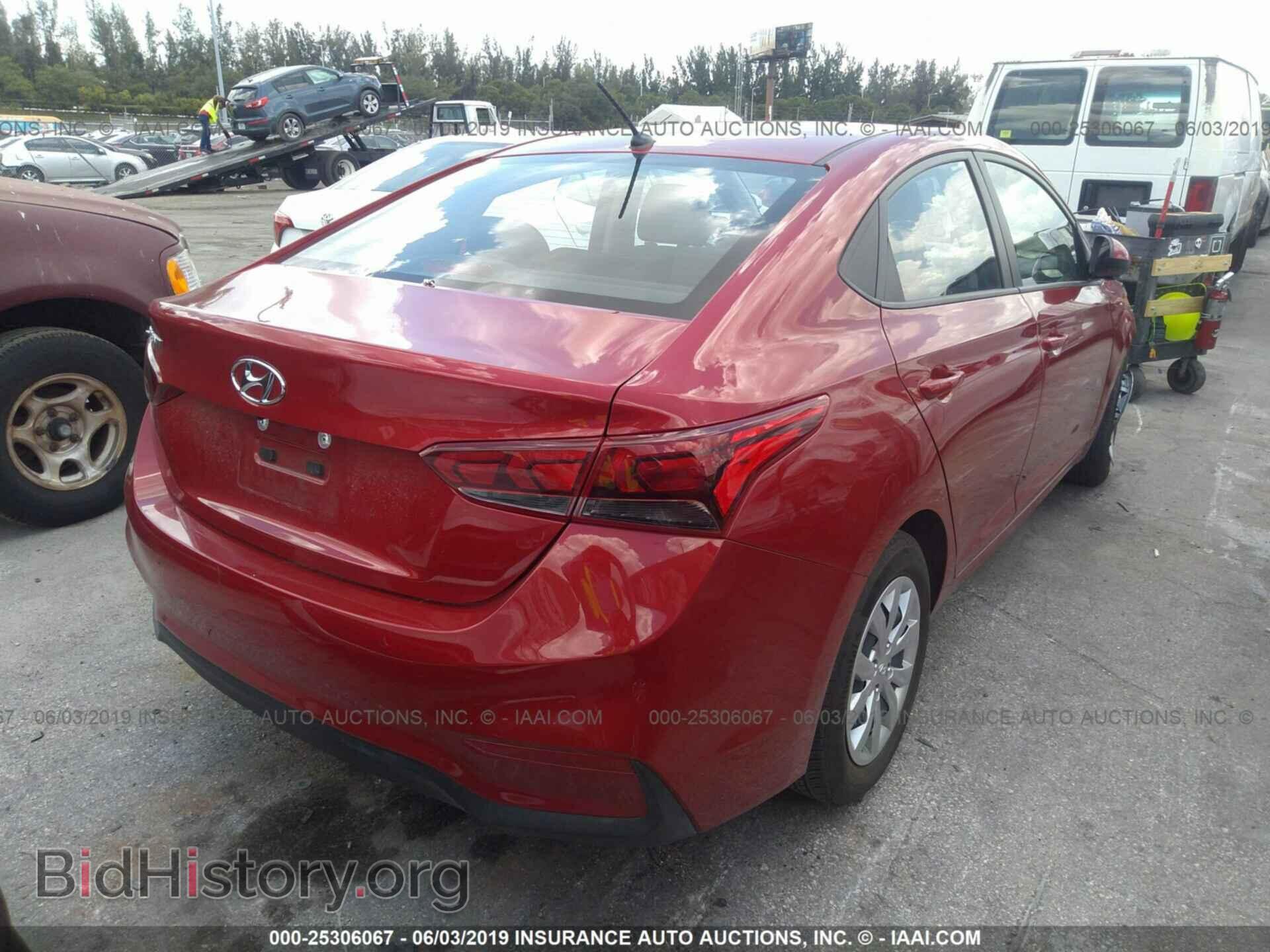 2019 HYUNDAI ACCENT - VIN: 3KPC24A34KE049414 - Фото 4