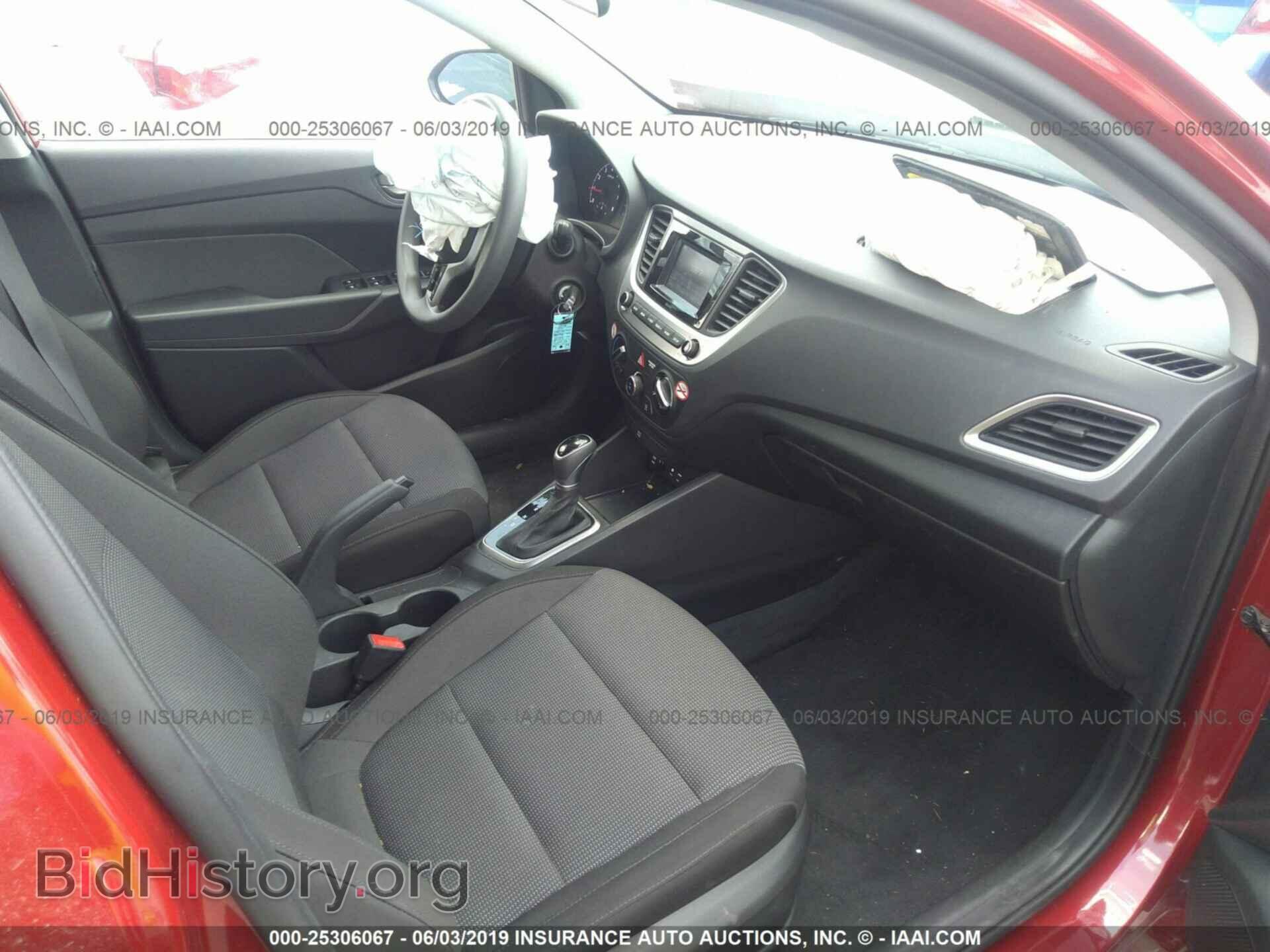 2019 HYUNDAI ACCENT - VIN: 3KPC24A34KE049414 - Фото 5