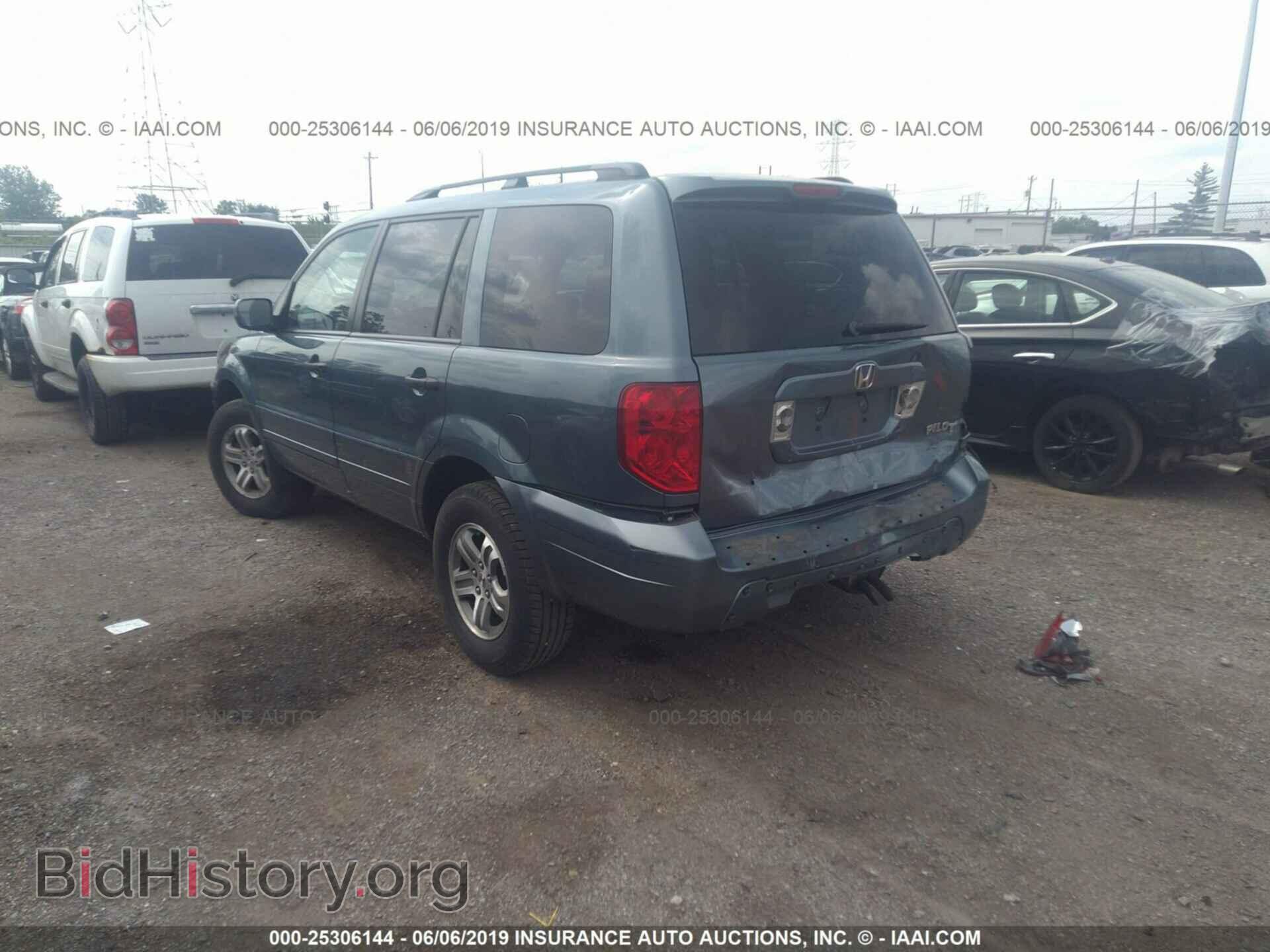 2005 HONDA PILOT - VIN: 2HKYF18405H509109 - Фото 3