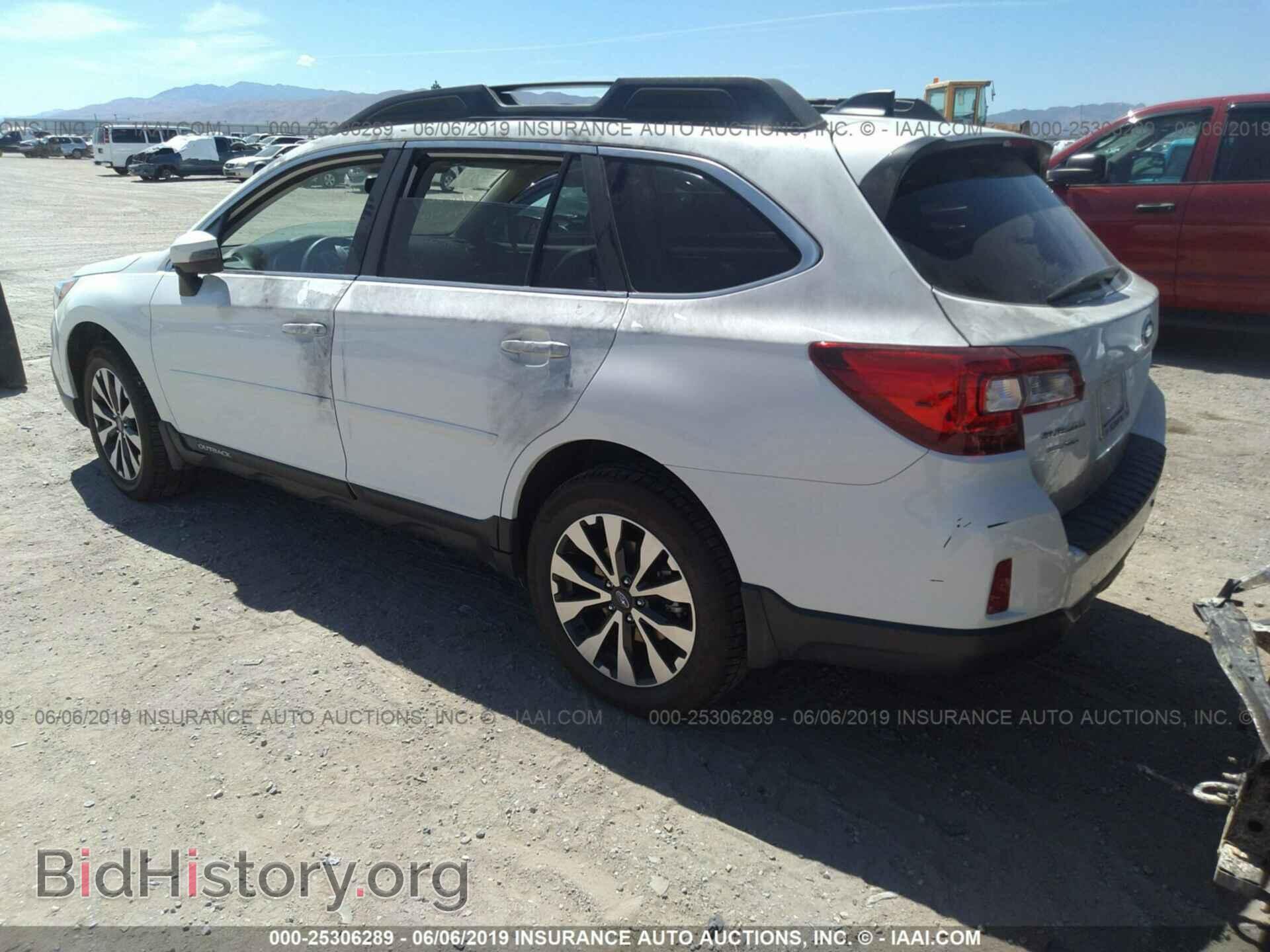 2016 SUBARU OUTBACK - VIN: 4S4BSANC4G3352451 - Фото 3