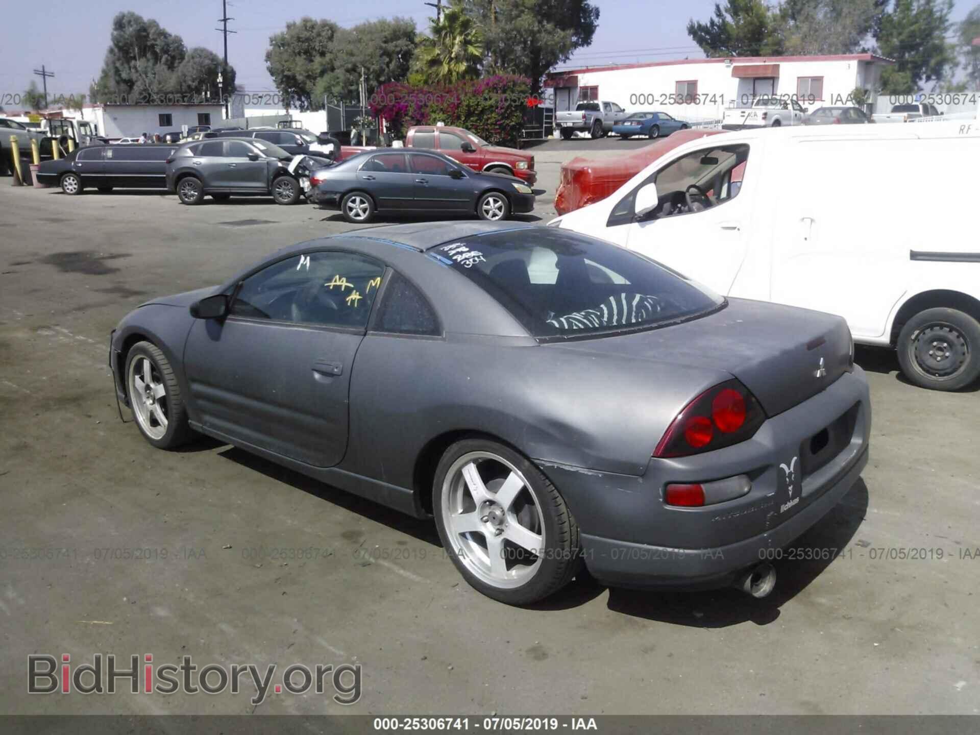 2002 MITSUBISHI ECLIPSE - VIN: 4A3AC44G82E058760 - Фото 3