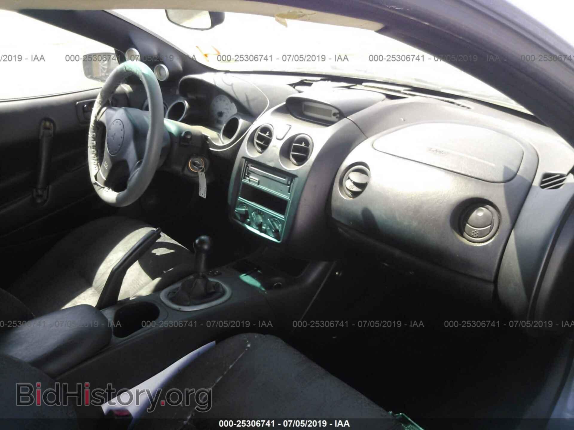 2002 MITSUBISHI ECLIPSE - VIN: 4A3AC44G82E058760 - Фото 5