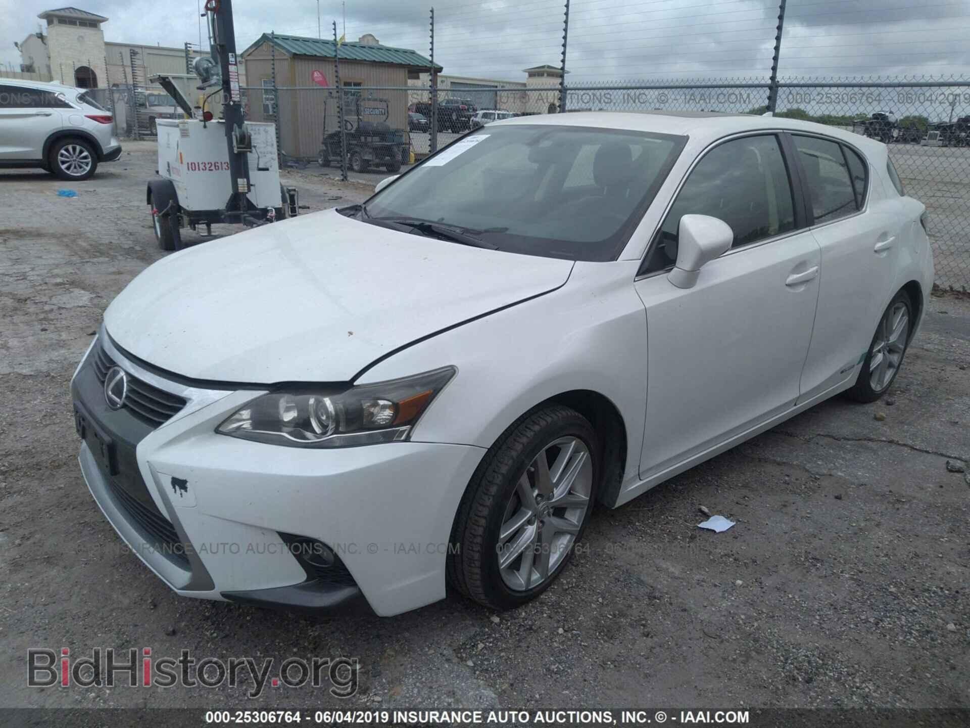 2014 LEXUS CT - VIN: JTHKD5BH5E2181409 - Photo 2