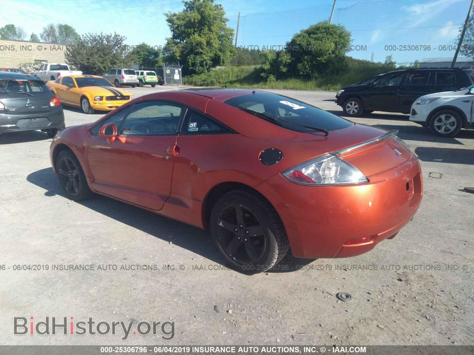 2006 MITSUBISHI ECLIPSE - VIN: 4A3AK24F16E042422 - Фото 3