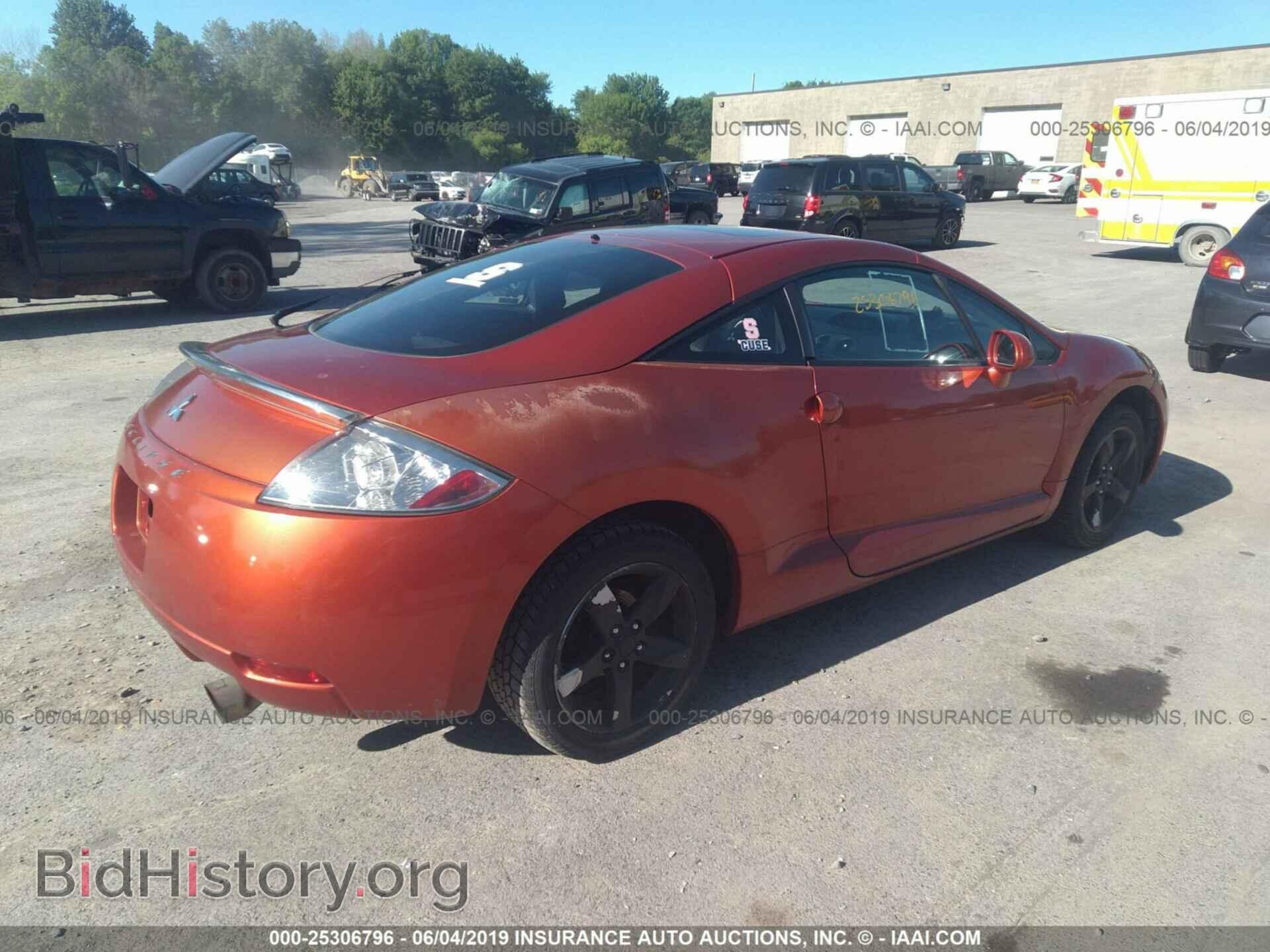 2006 MITSUBISHI ECLIPSE - VIN: 4A3AK24F16E042422 - Фото 4