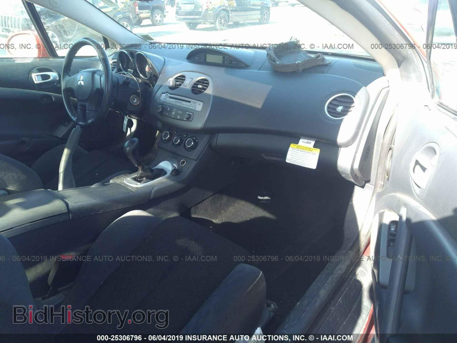 2006 MITSUBISHI ECLIPSE - VIN: 4A3AK24F16E042422 - Фото 5