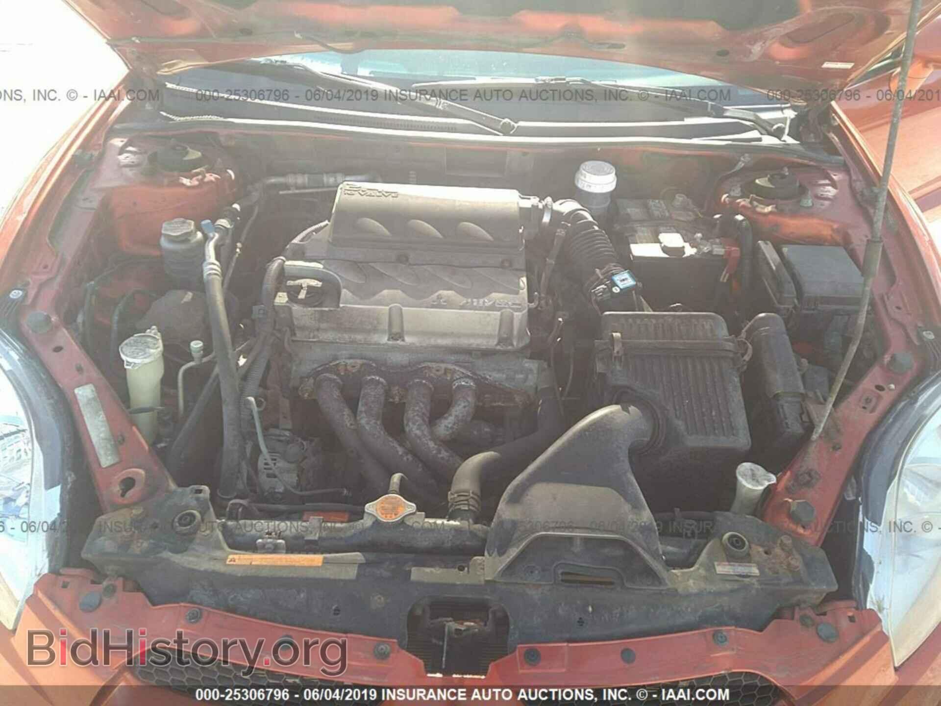 2006 MITSUBISHI ECLIPSE - VIN: 4A3AK24F16E042422 - Фото 10
