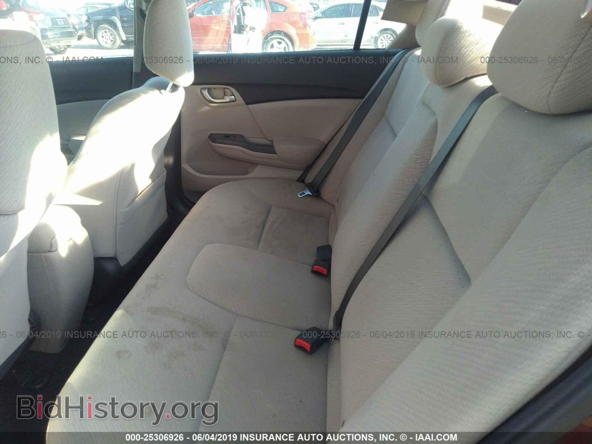 2013 HONDA CIVIC - VIN: 2HGFB2F51DH570854 - Фото 8
