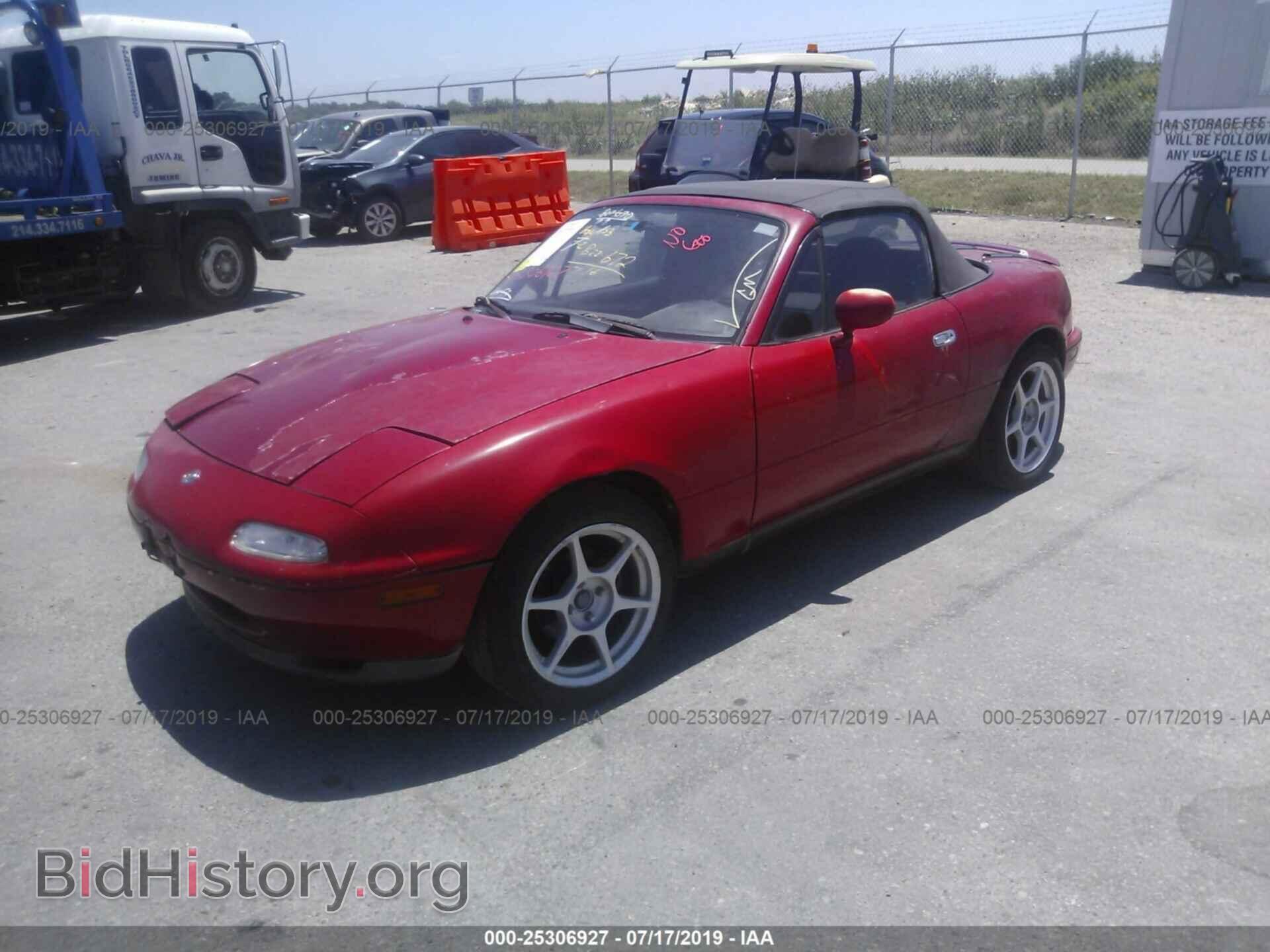 1996 MAZDA MX-5 MIATA - VIN: JM1NA3538T0702966 - Фото 2