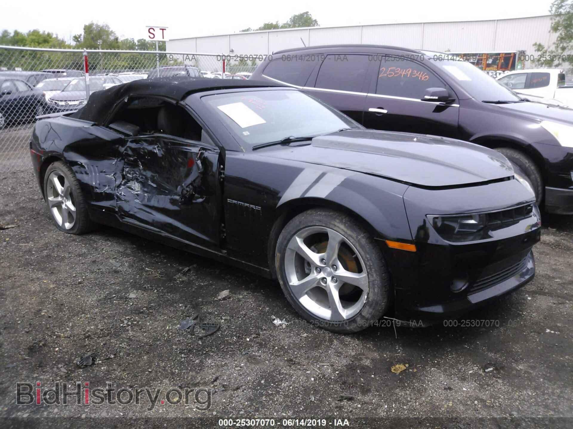 Фотография 2G1FC3D30E9242073 - CHEVROLET CAMARO 2014