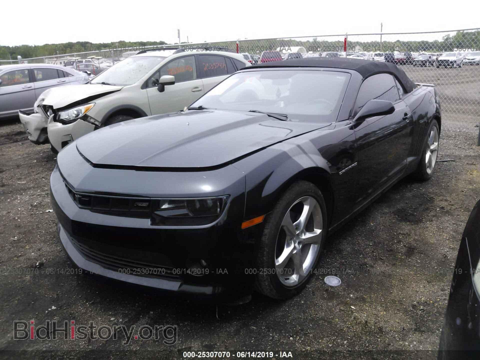 2014 CHEVROLET CAMARO - VIN: 2G1FC3D30E9242073 - Photo 2