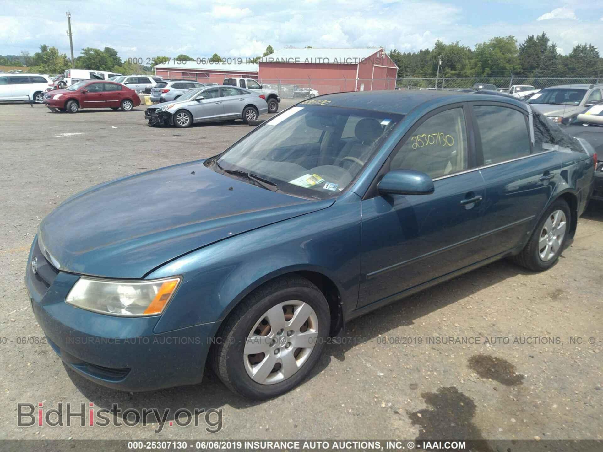 2007 HYUNDAI SONATA - VIN: 5NPET46C07H257341 - Photo 2