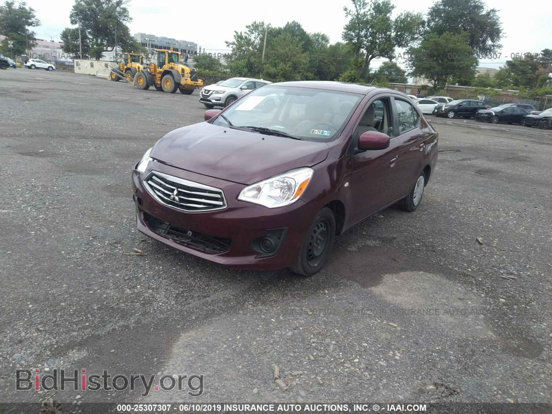 2017 MITSUBISHI MIRAGE - VIN: ML32F3FJ5HH001721 - Фото 2