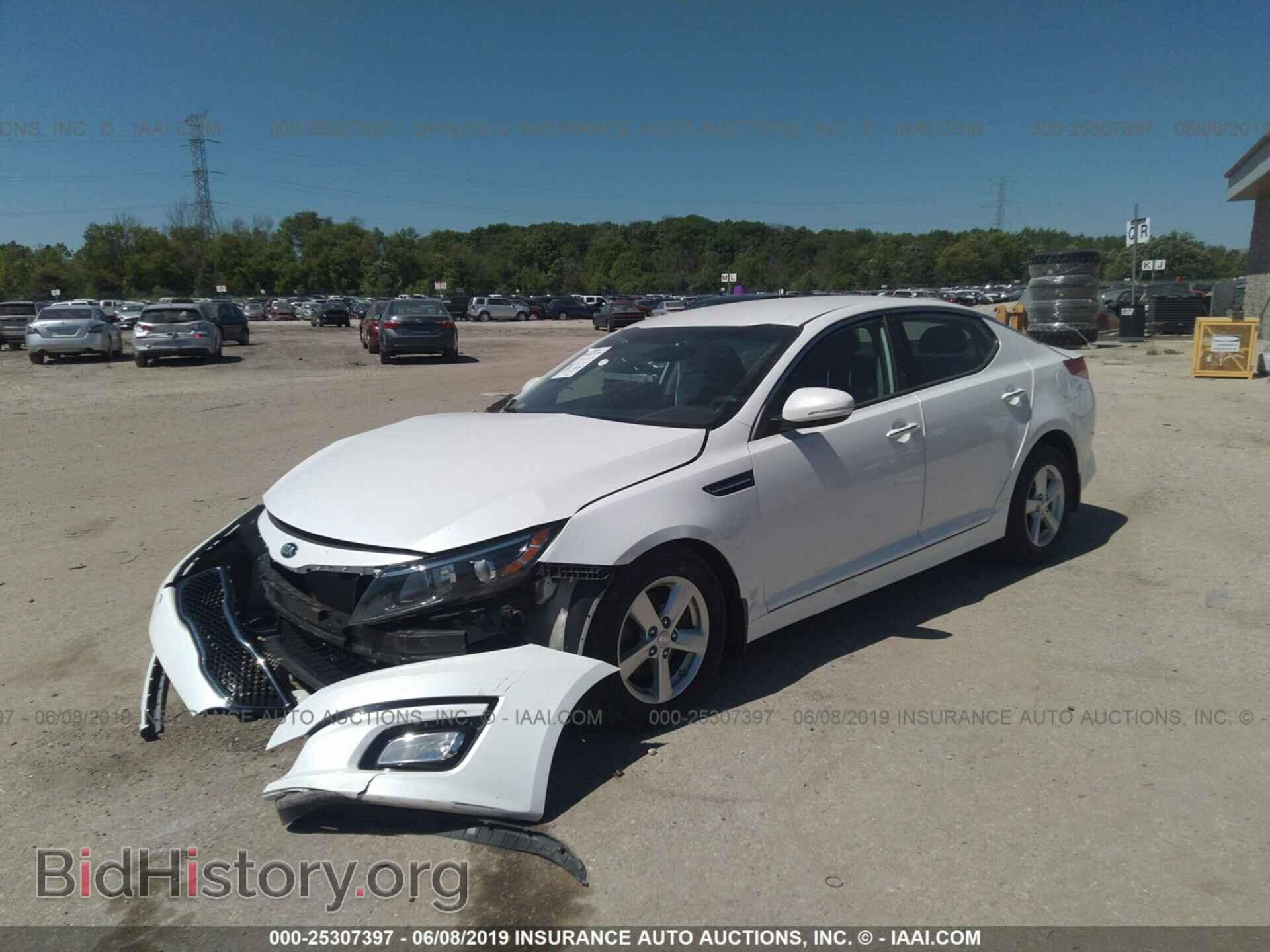 2015 KIA OPTIMA - VIN: KNAGM4A78F5579186 - Фото 2
