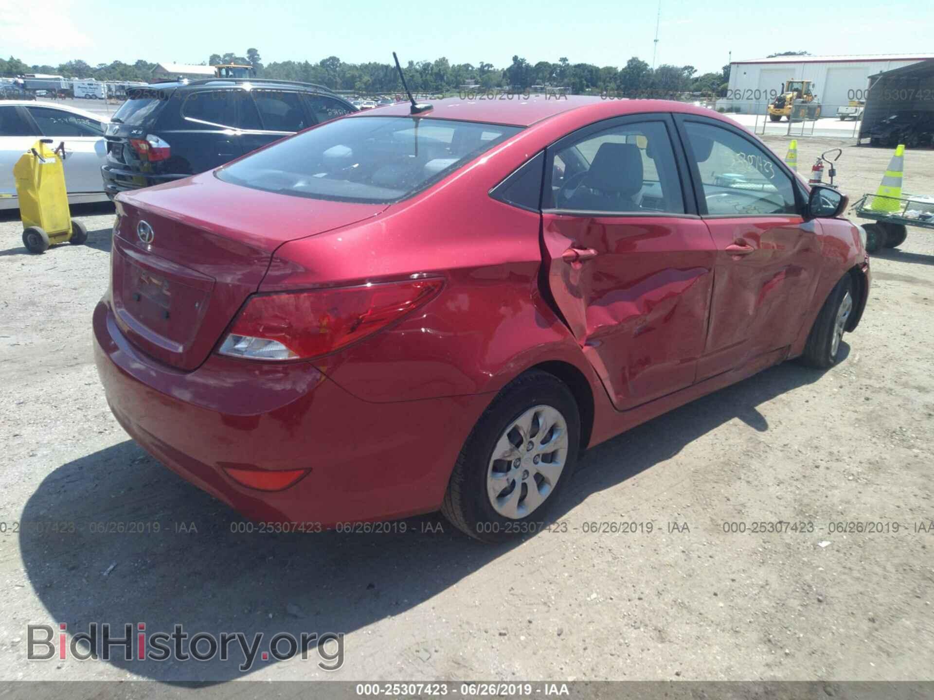 2015 HYUNDAI ACCENT - VIN: KMHCT4AE0FU878210 - Фото 4