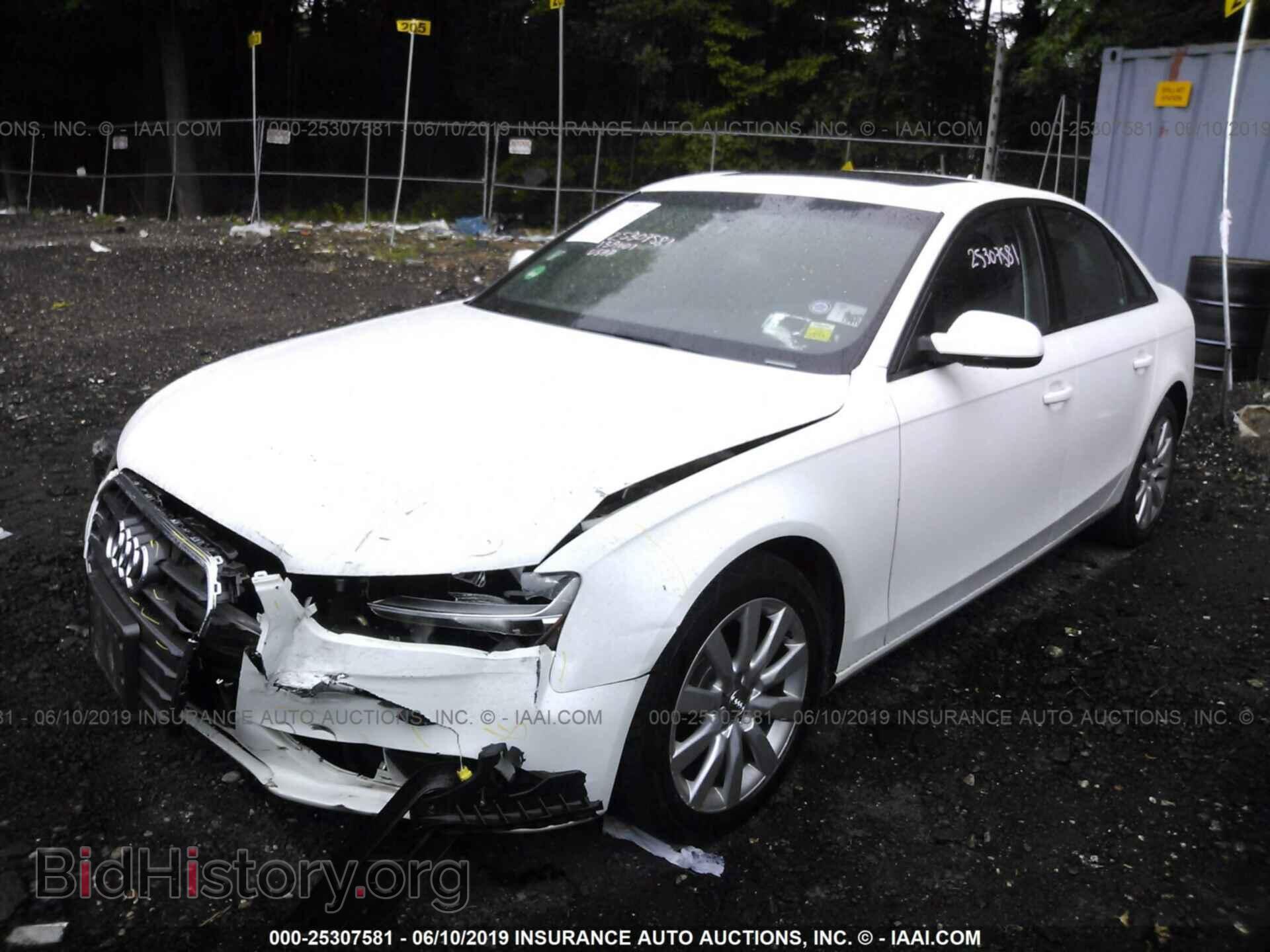 2013 AUDI A4 - VIN: WAUAFAFL6DN010628 - Фото 2
