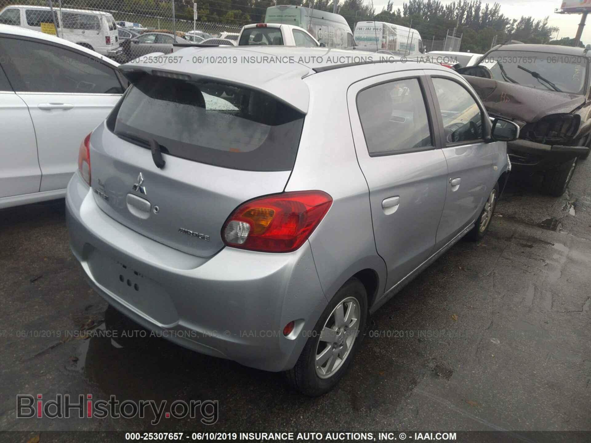 2014 MITSUBISHI MIRAGE - VIN: ML32A4HJ2EH018215 - Фото 4