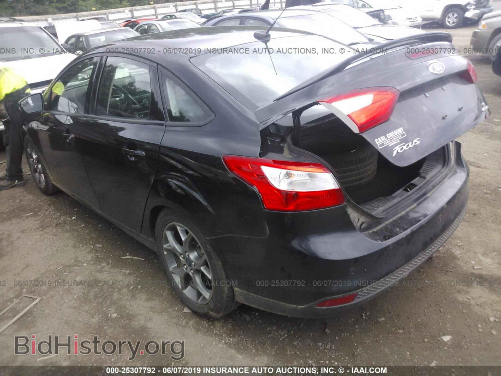 2014 FORD FOCUS - VIN: 1FADP3F28EL268507 - Фото 3