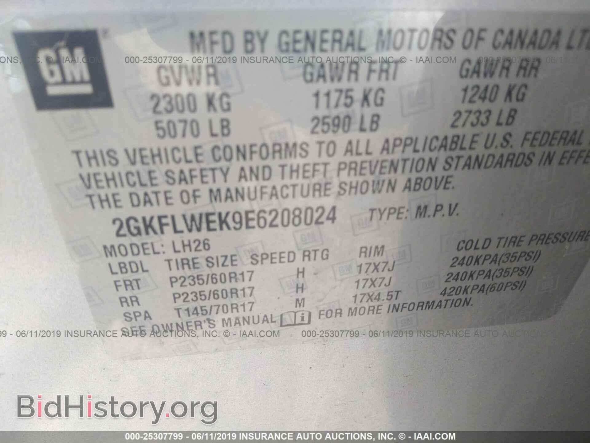 2014 GMC TERRAIN - VIN: 2GKFLWEK9E6208024 - Photo 9