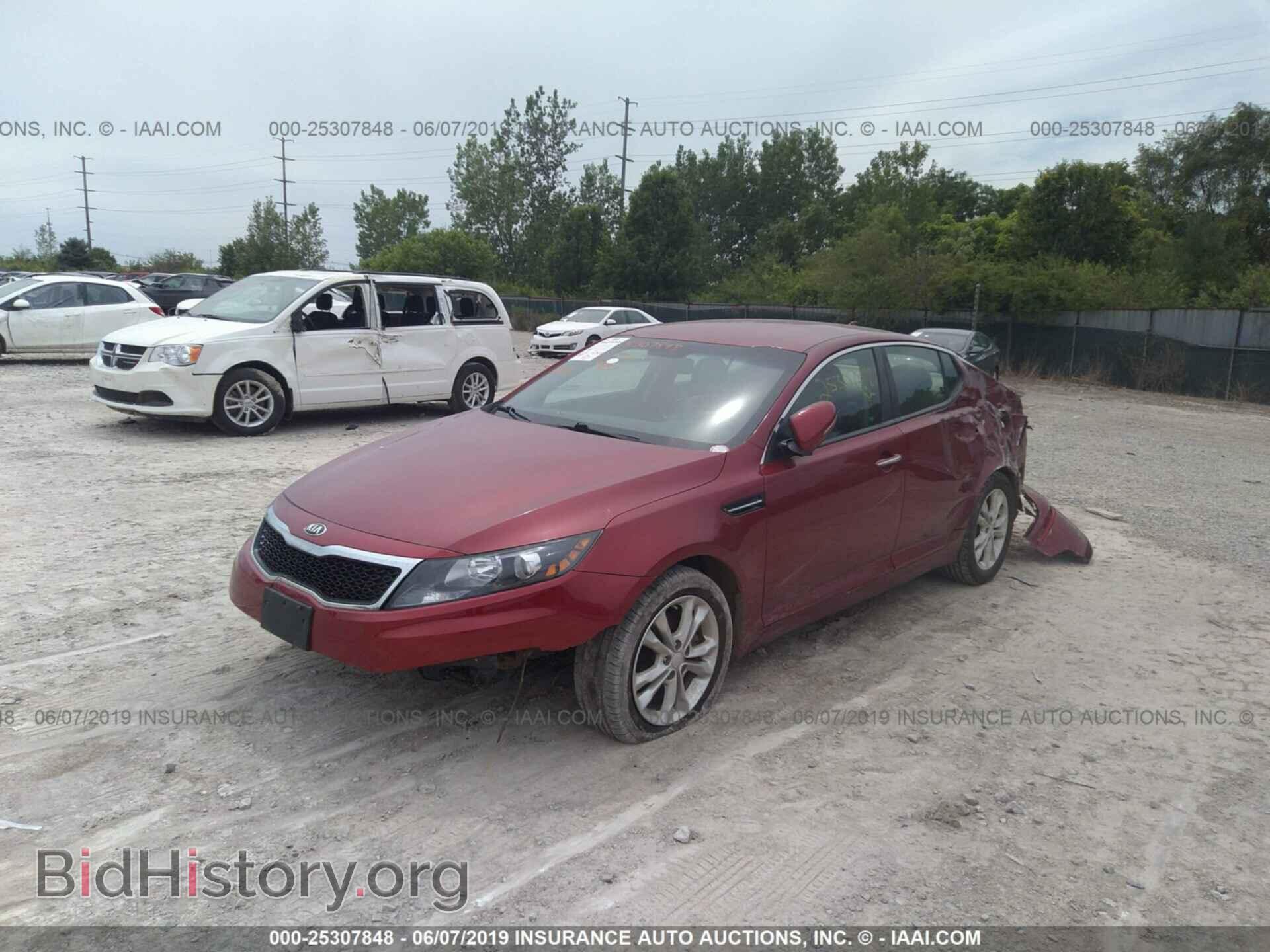 2013 KIA OPTIMA - VIN: 5XXGN4A73DG152782 - Фото 2