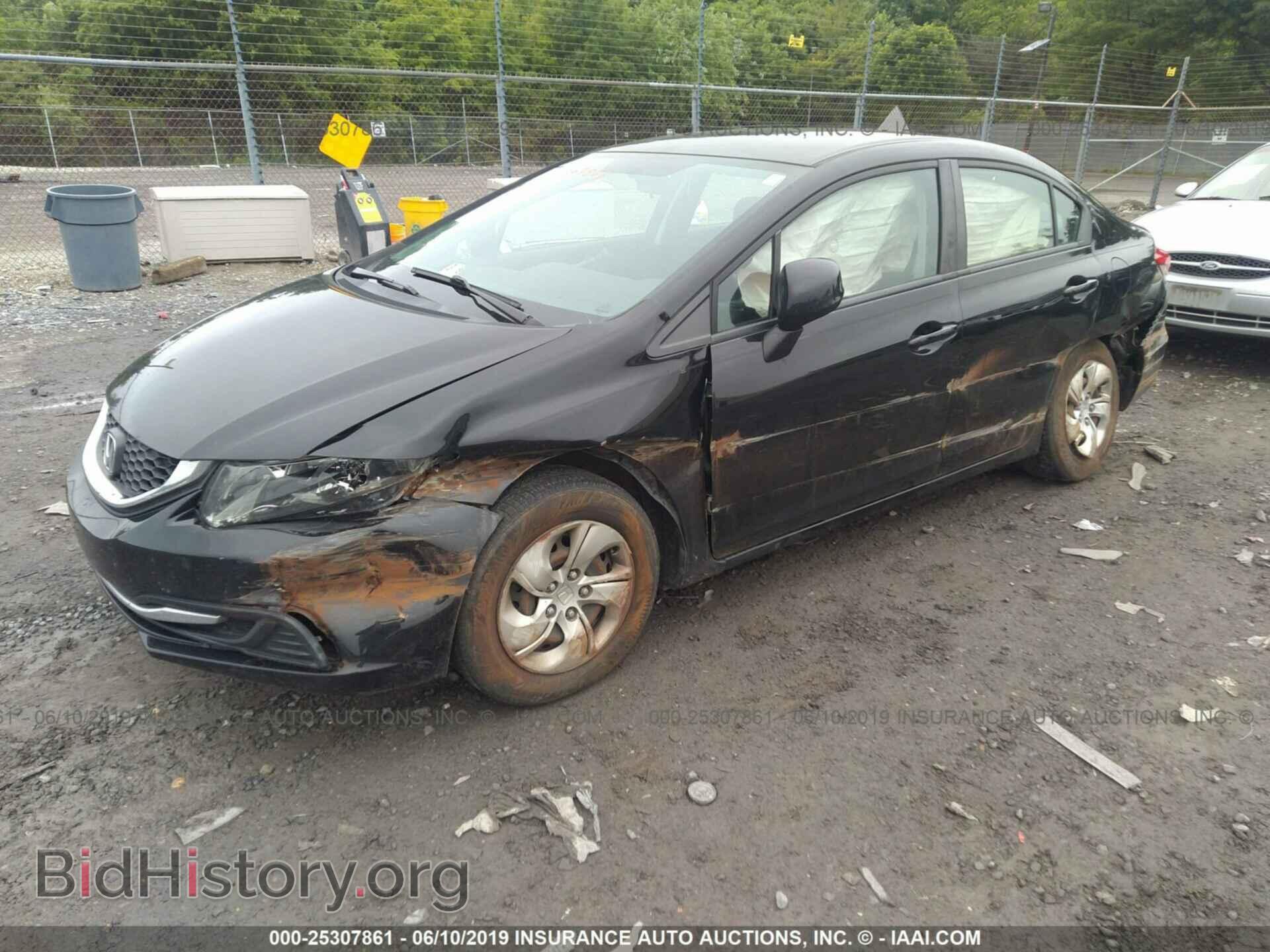 2013 HONDA CIVIC - VIN: 2HGFB2F53DH533014 - Фото 2