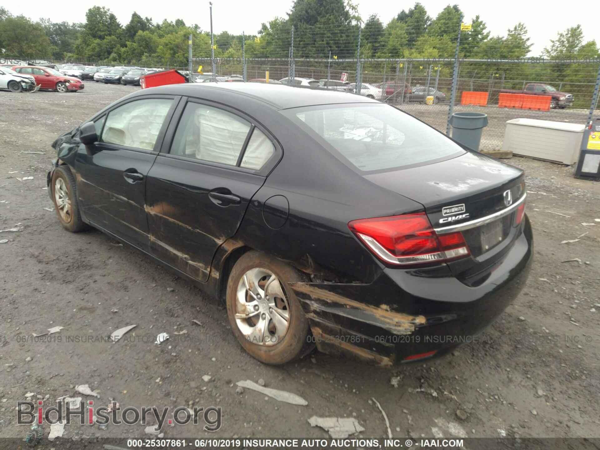 2013 HONDA CIVIC - VIN: 2HGFB2F53DH533014 - Фото 3