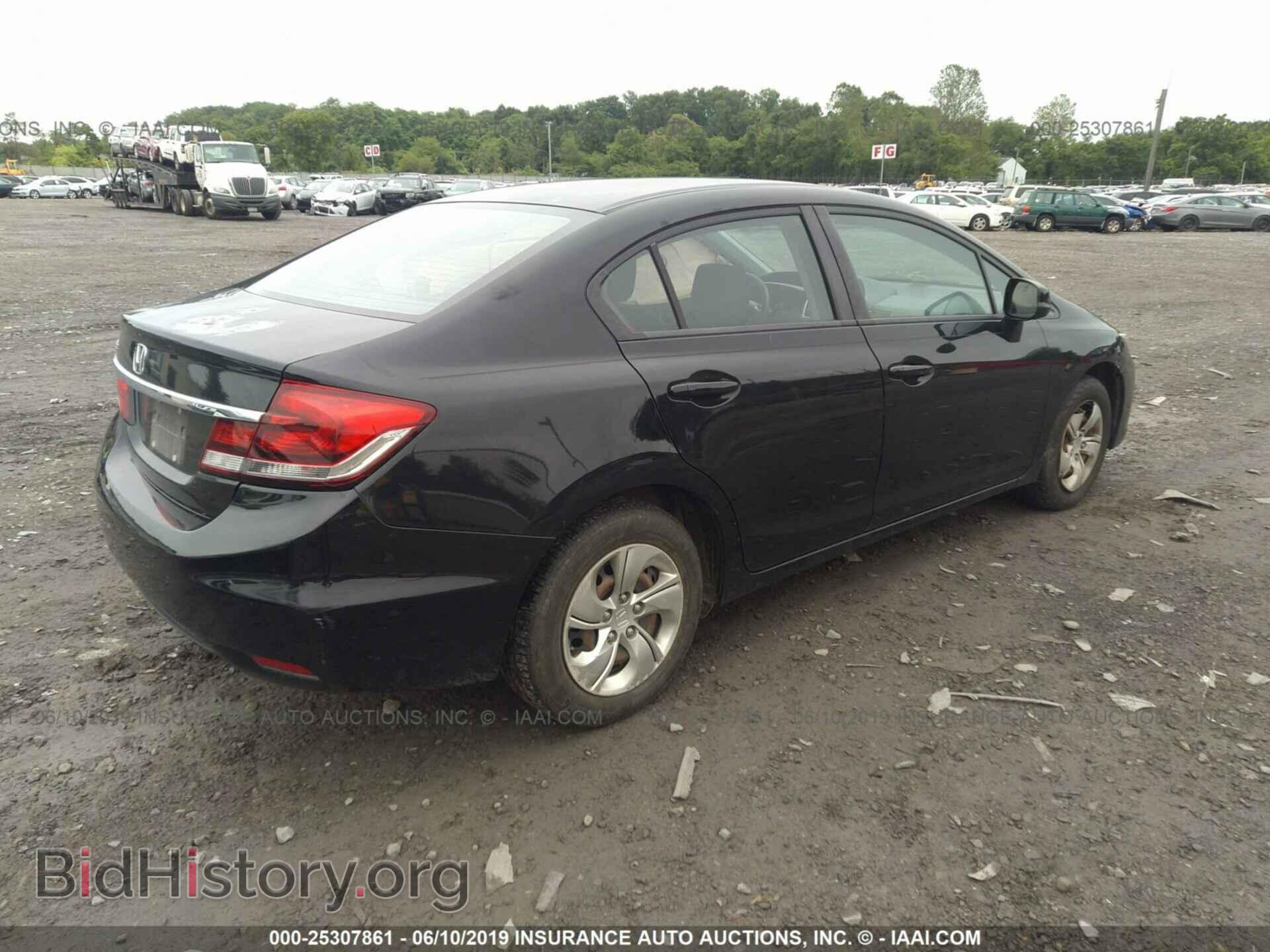 2013 HONDA CIVIC - VIN: 2HGFB2F53DH533014 - Фото 4