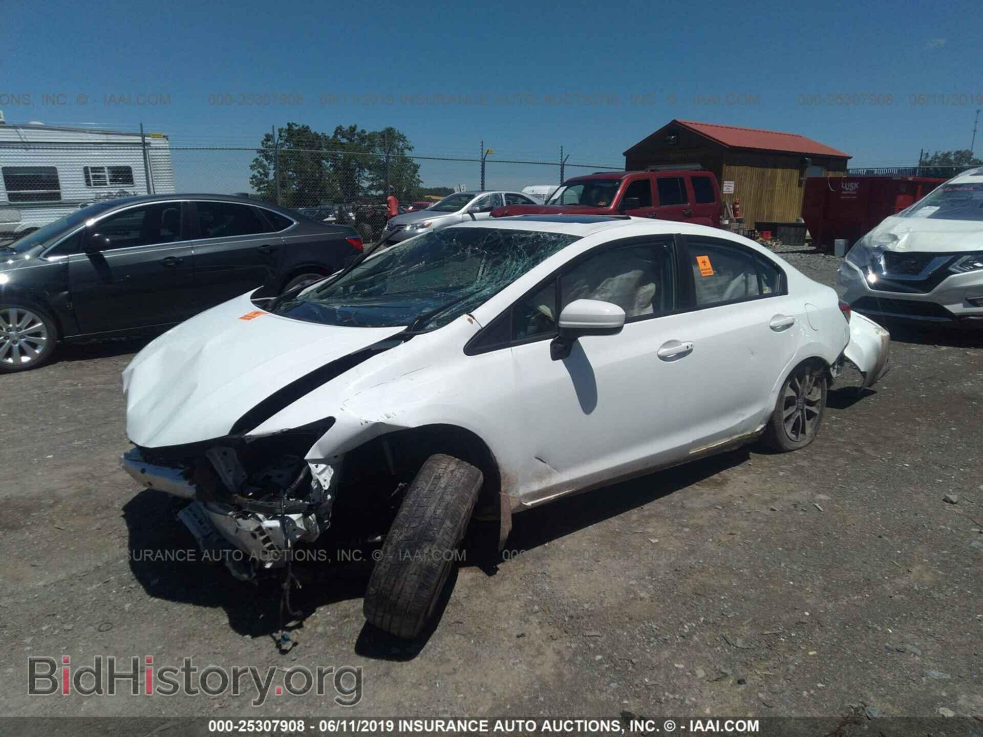 2014 HONDA CIVIC - VIN: 19XFB2F84EE029836 - Фото 2