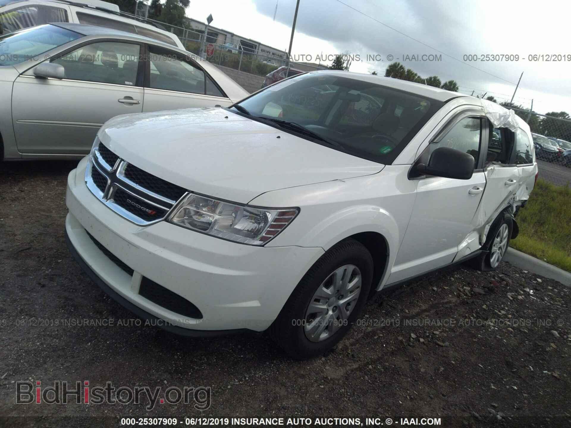 2014 DODGE JOURNEY - VIN: 3C4PDCAB5ET153844 - Фото 2