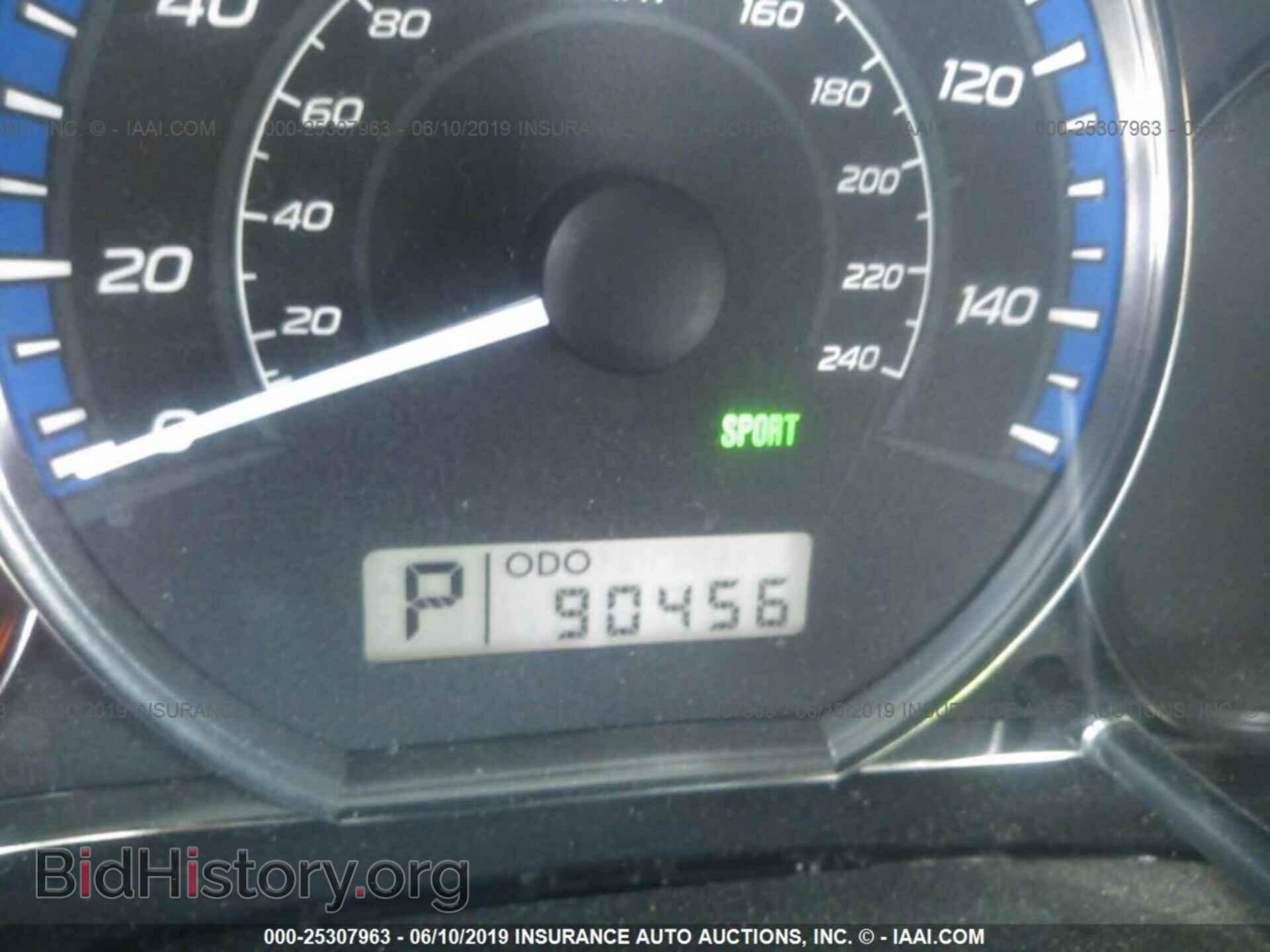 2012 SUBARU FORESTER - VIN: JF2SHADC3CH449692 - Фото 7