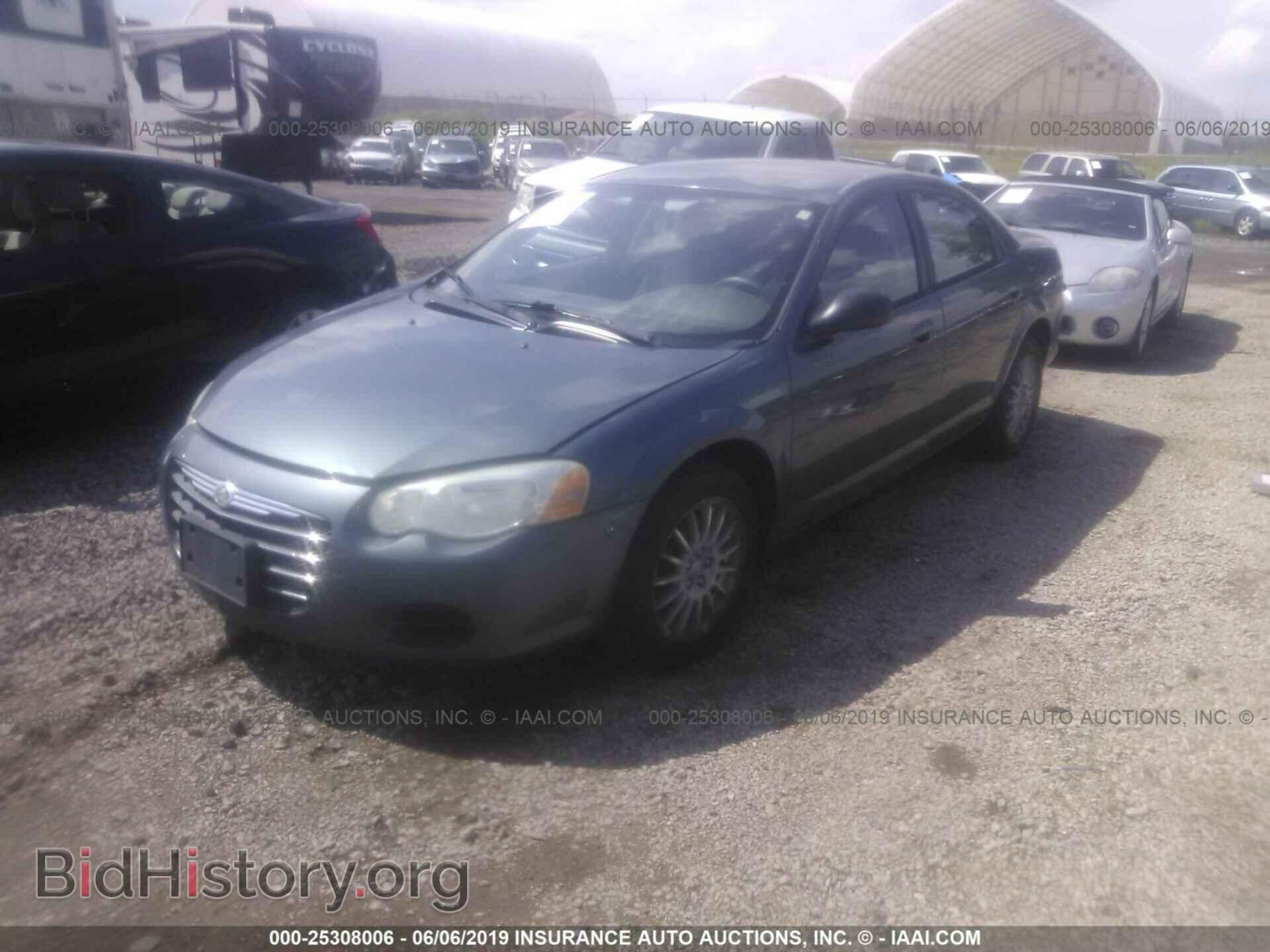 2006 CHRYSLER SEBRING - VIN: 1C3EL46X96N198067 - Фото 2