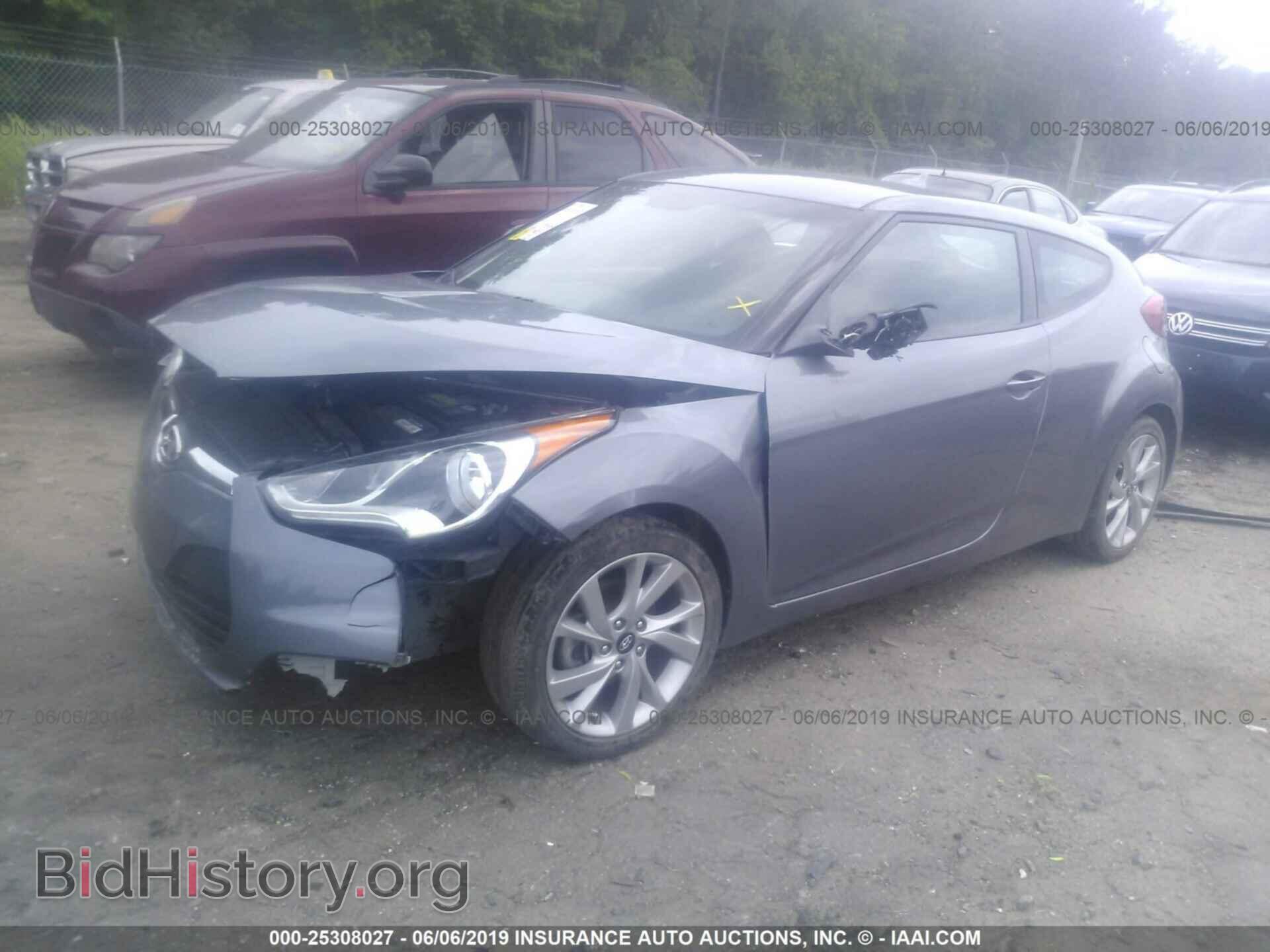 2017 HYUNDAI VELOSTER - VIN: KMHTC6AD5HU306829 - Фото 2