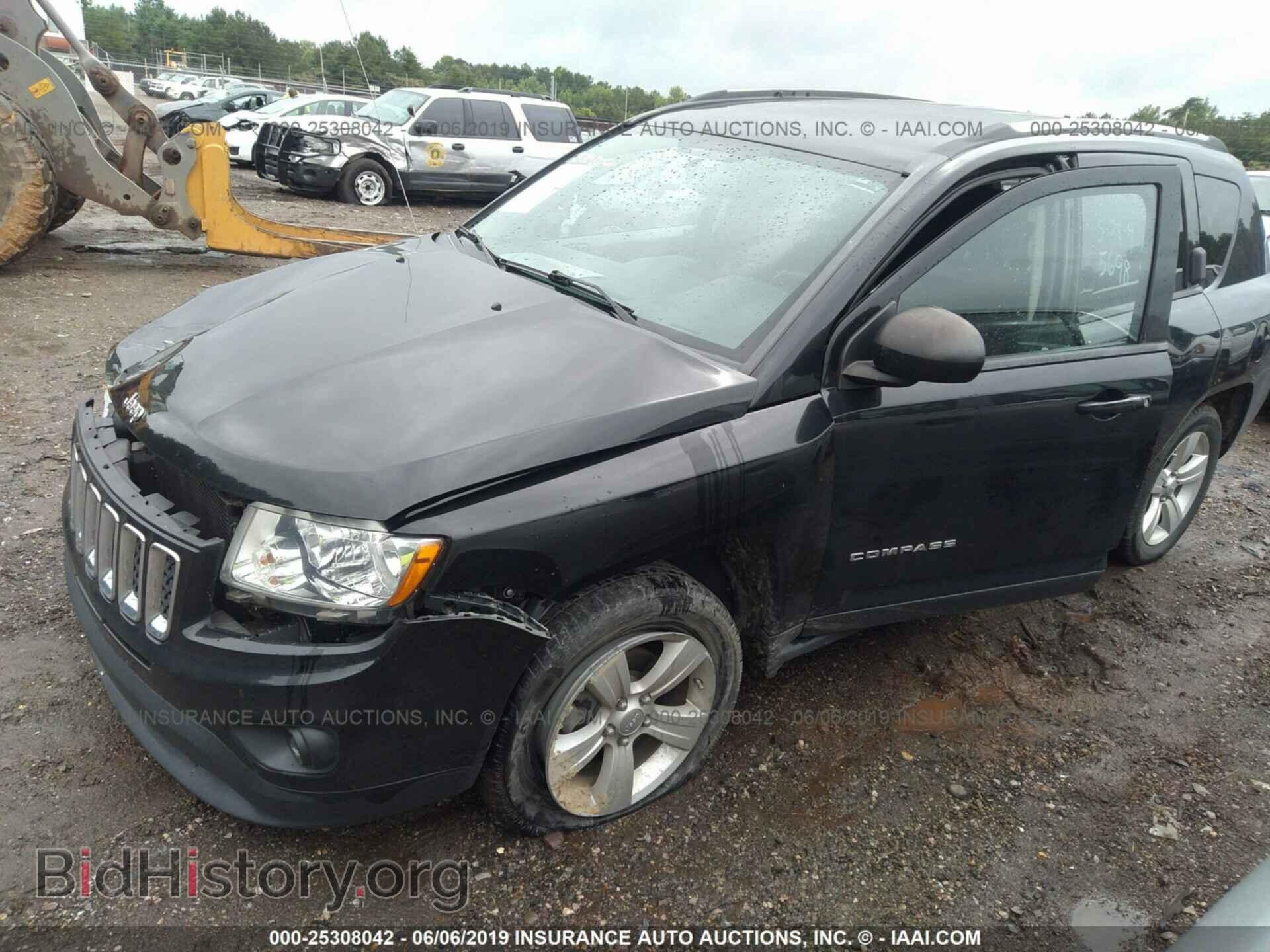 2013 JEEP COMPASS - VIN: 1C4NJCEBXDD155698 - Фото 2