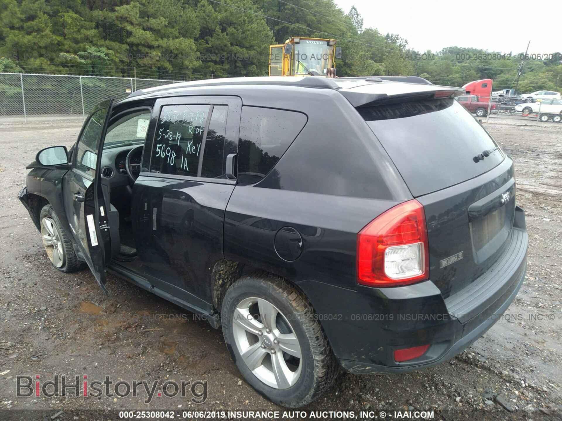 2013 JEEP COMPASS - VIN: 1C4NJCEBXDD155698 - Фото 3