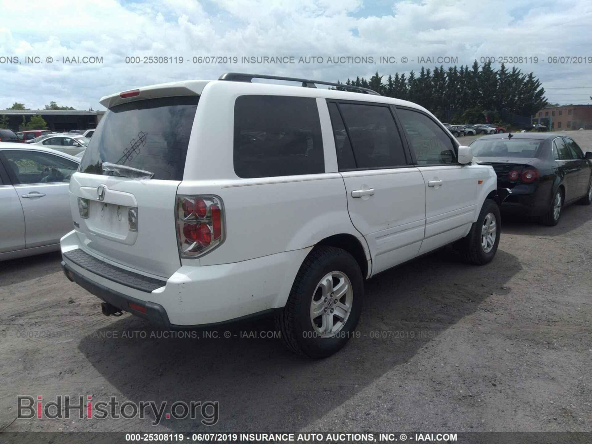 2008 HONDA PILOT - VIN: 5FNYF28268B023735 - Фото 4