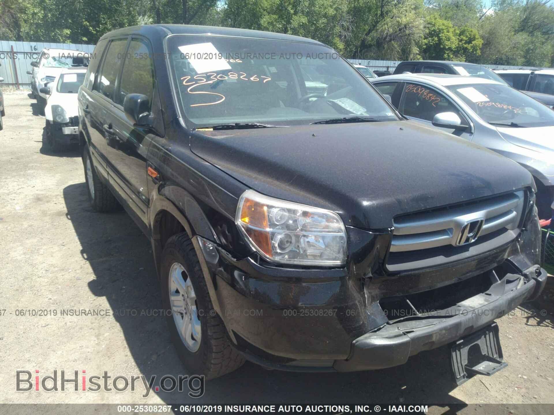 Фотография 5FNYF18147B007341 - HONDA PILOT 2007