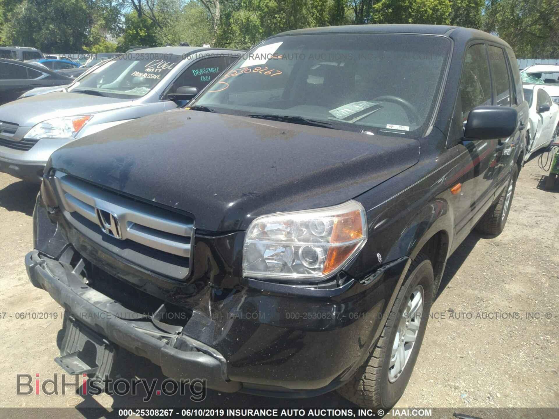 2007 HONDA PILOT - VIN: 5FNYF18147B007341 - Фото 2