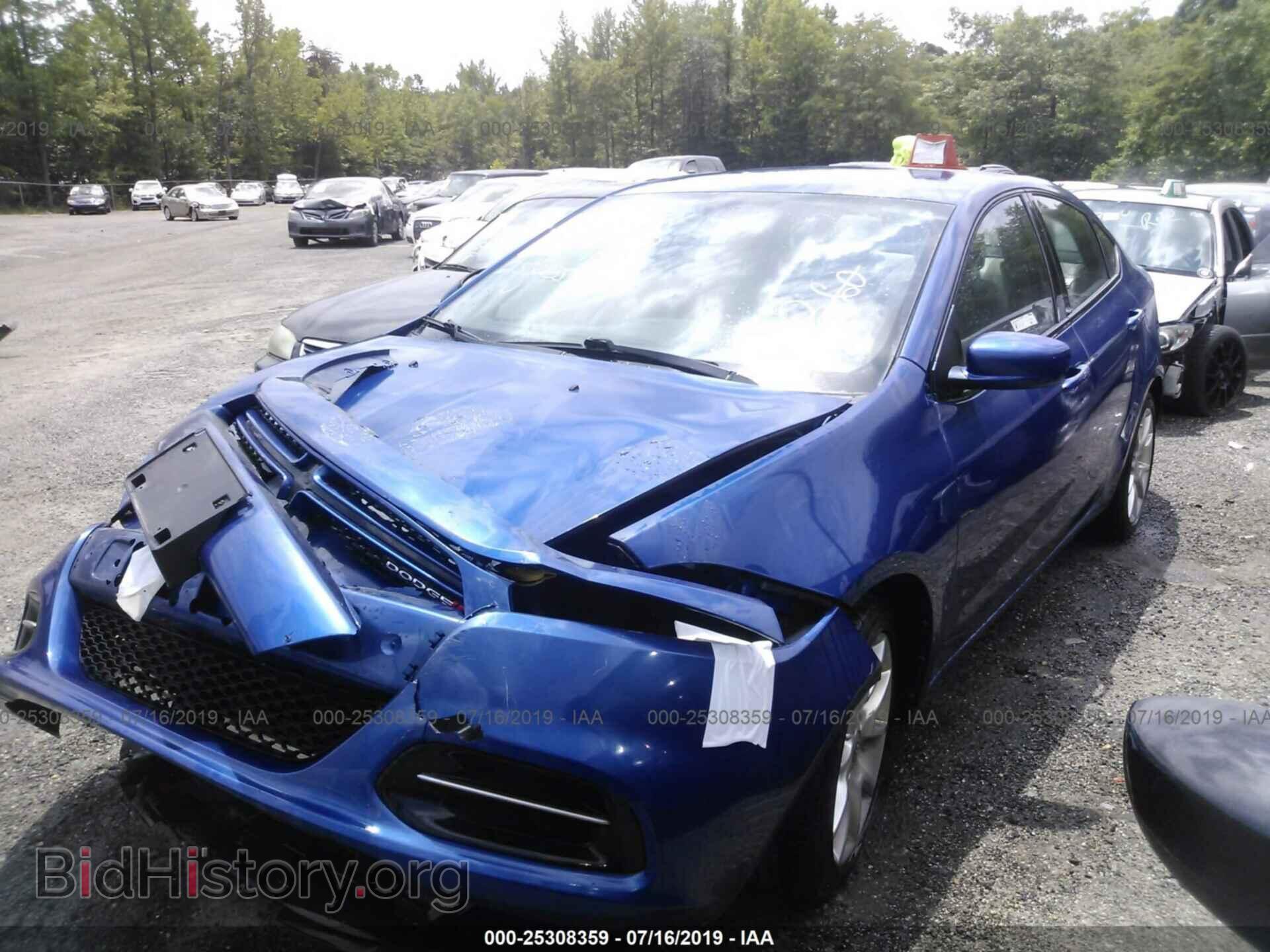 2013 DODGE DART - VIN: 1C3CDFBHXDD709027 - Фото 2