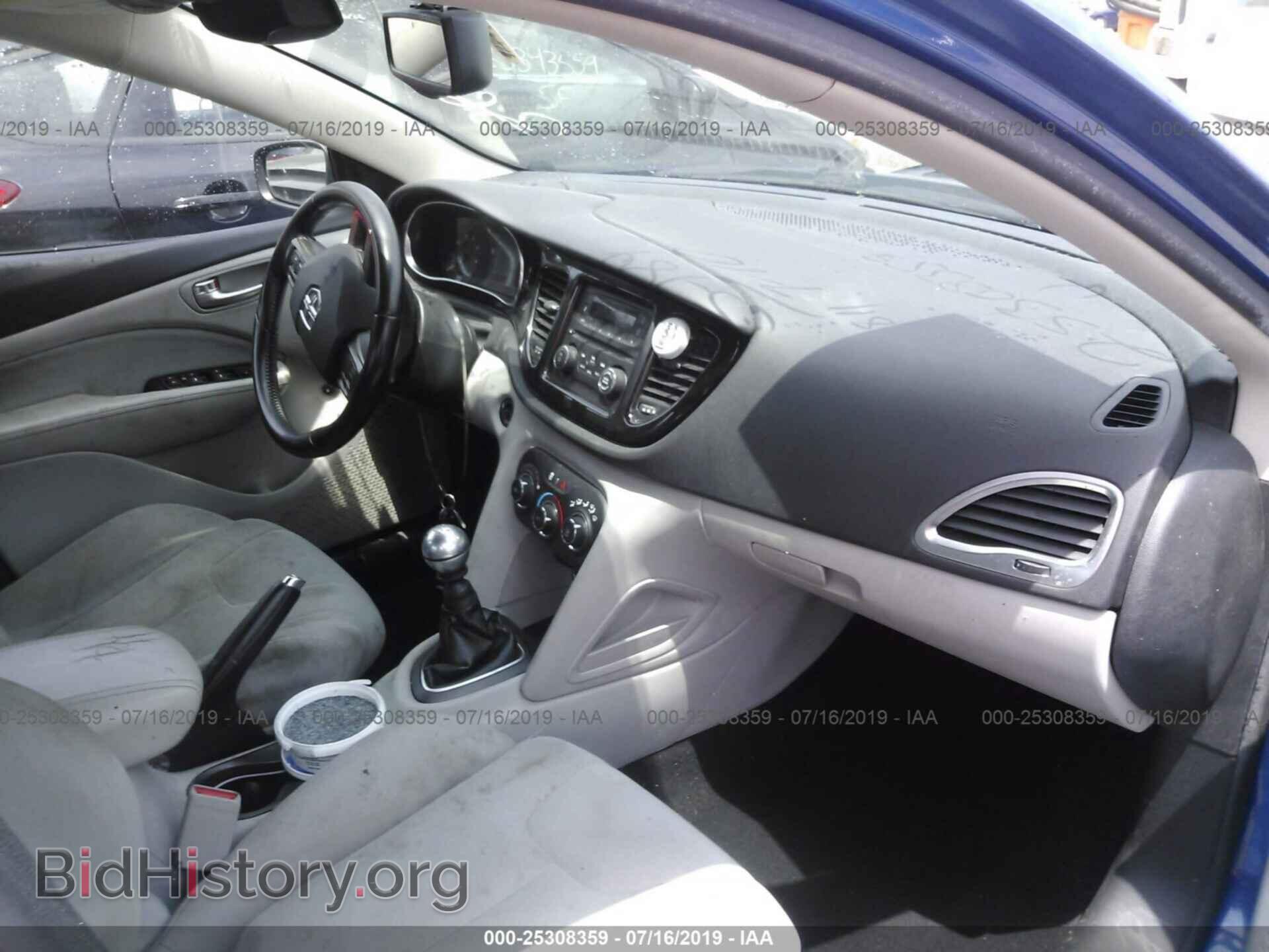 2013 DODGE DART - VIN: 1C3CDFBHXDD709027 - Фото 5